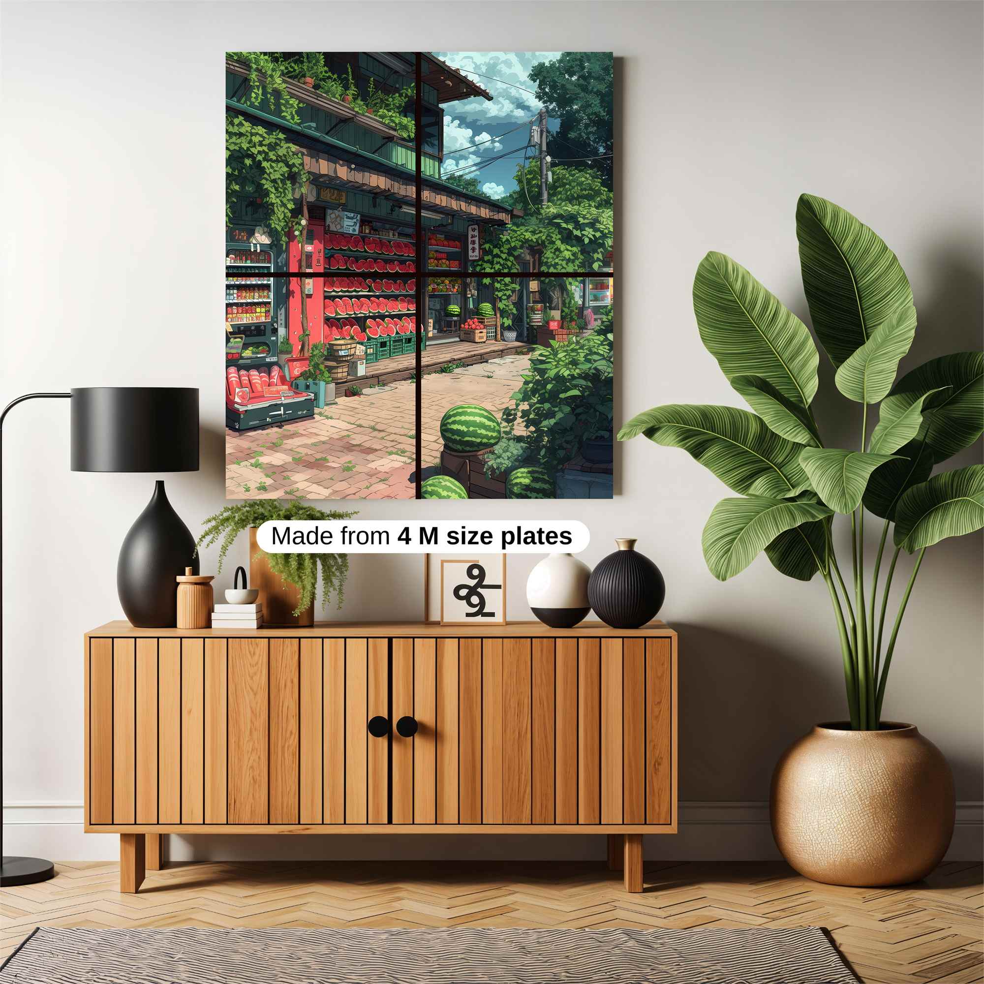 Watermelon Serenity Safe Wall Magnetic / M