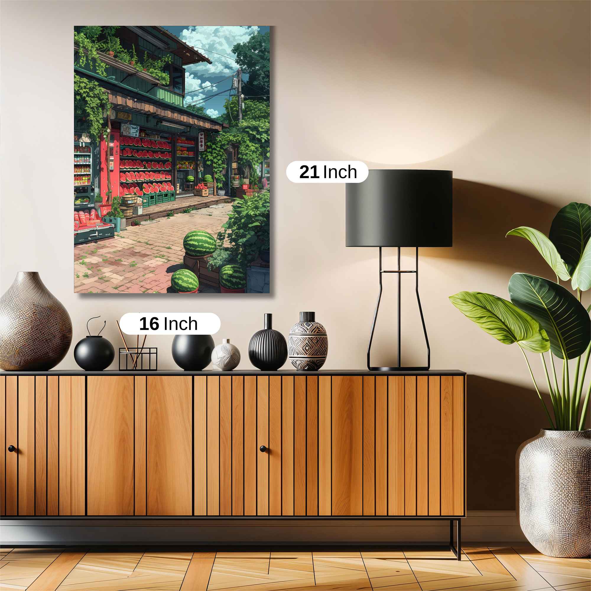 Watermelon Serenity Safe Wall Magnetic / M