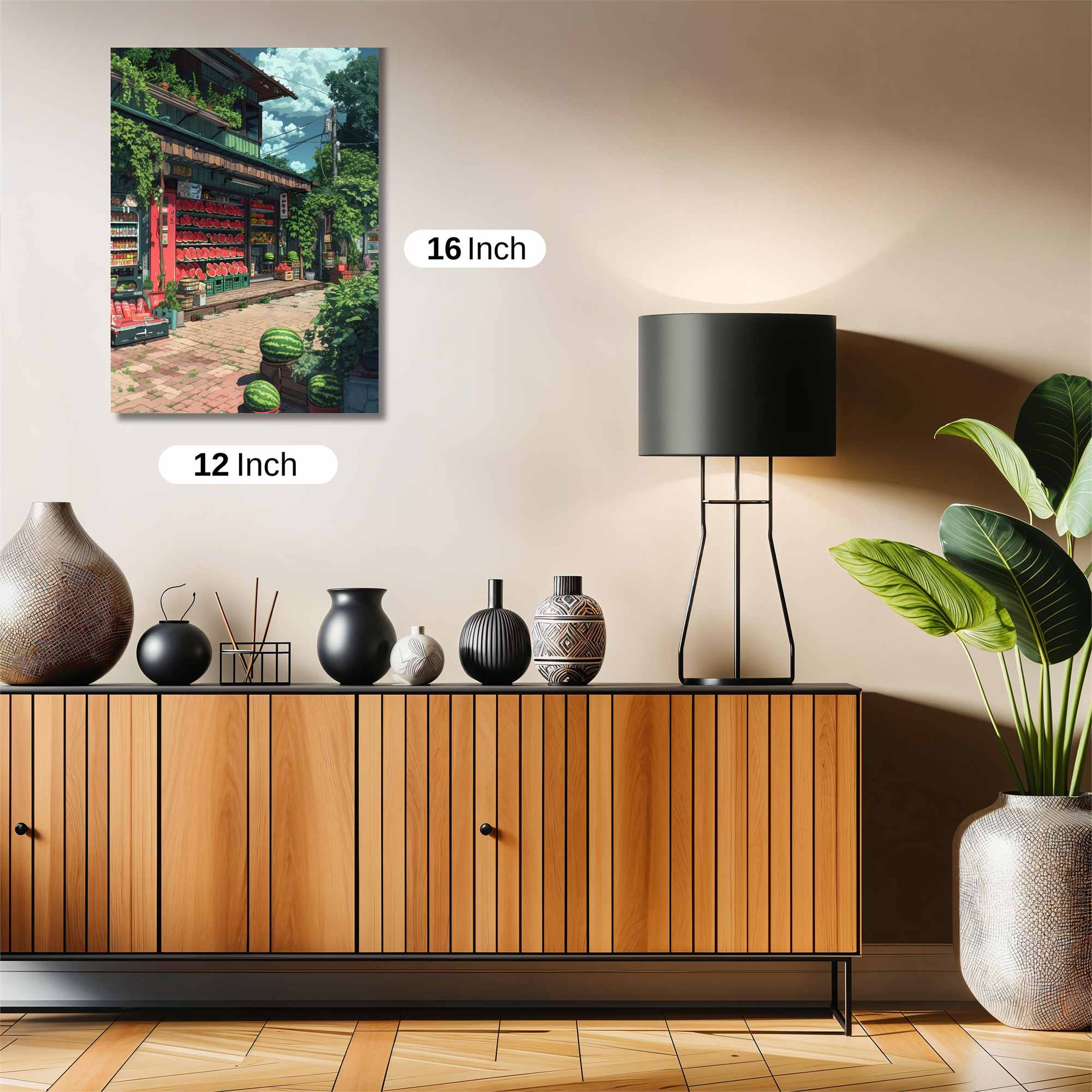 Watermelon Serenity Safe Wall Magnetic / M