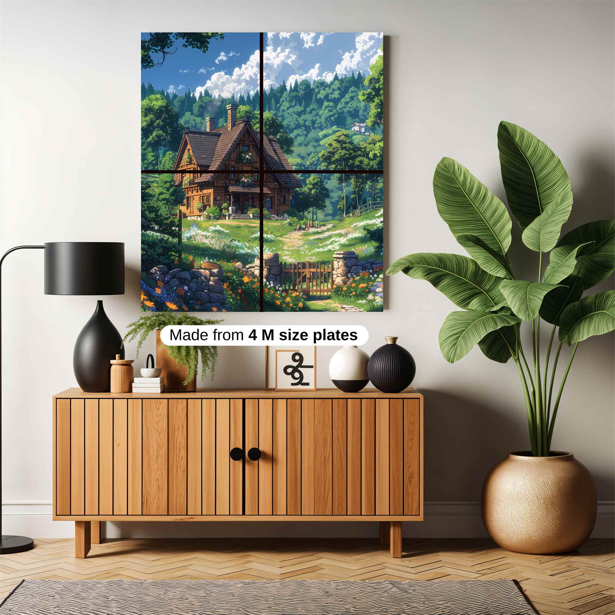 Cottage Bliss Safe Wall Magnetic / M