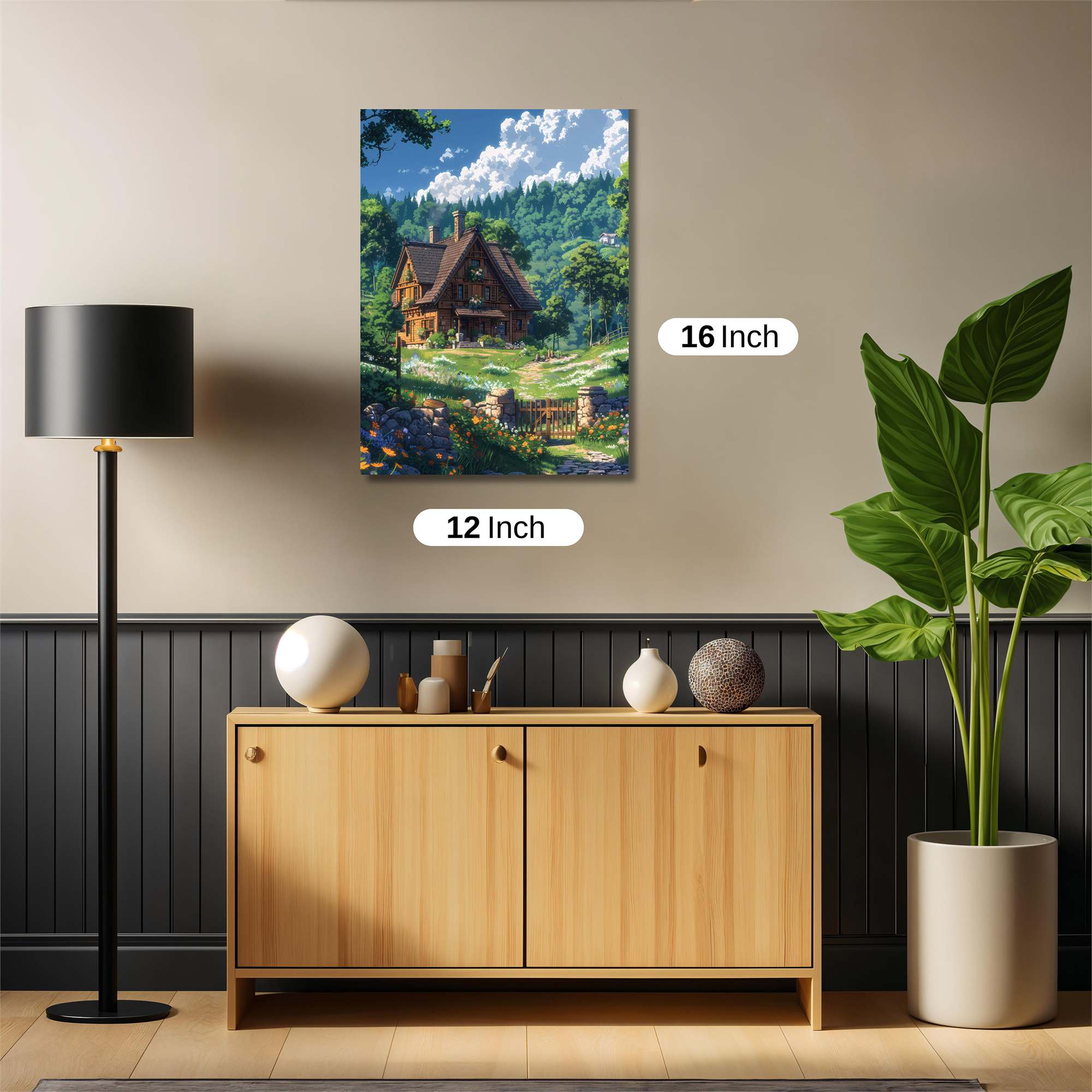 Cottage Bliss Safe Wall Magnetic / M