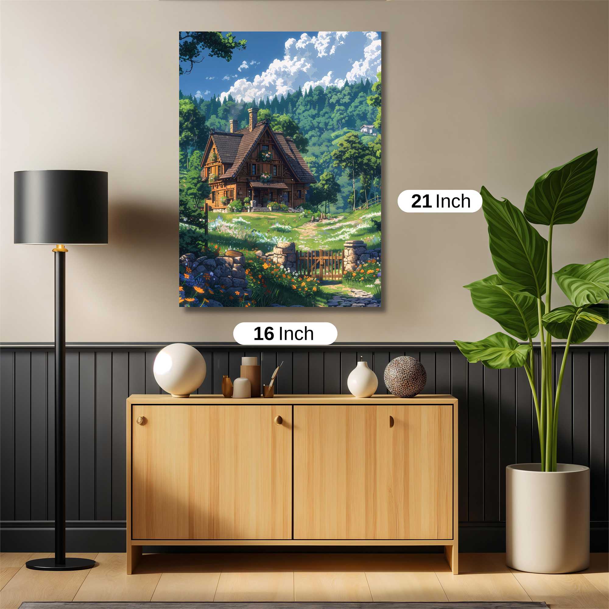 Cottage Bliss Safe Wall Magnetic / M