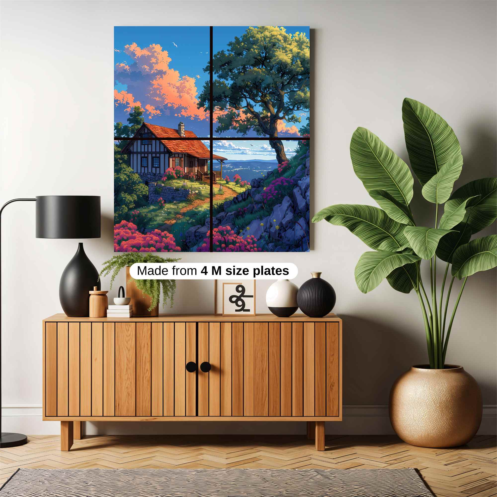 Cottage Bliss Safe Wall Magnetic / M