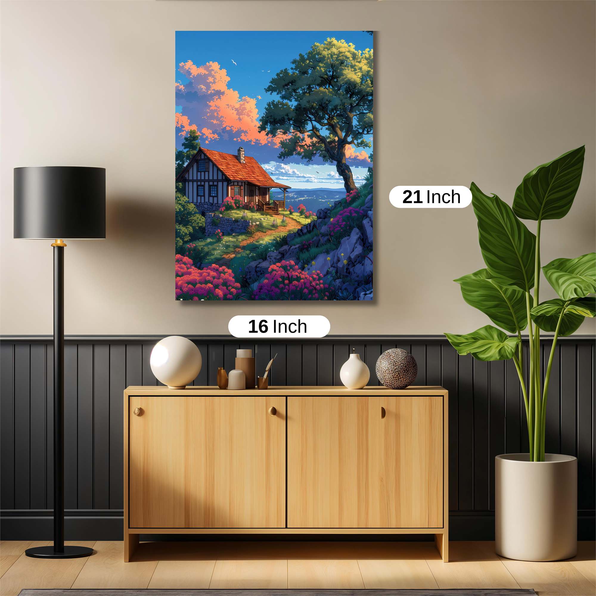 Cottage Bliss Safe Wall Magnetic / M