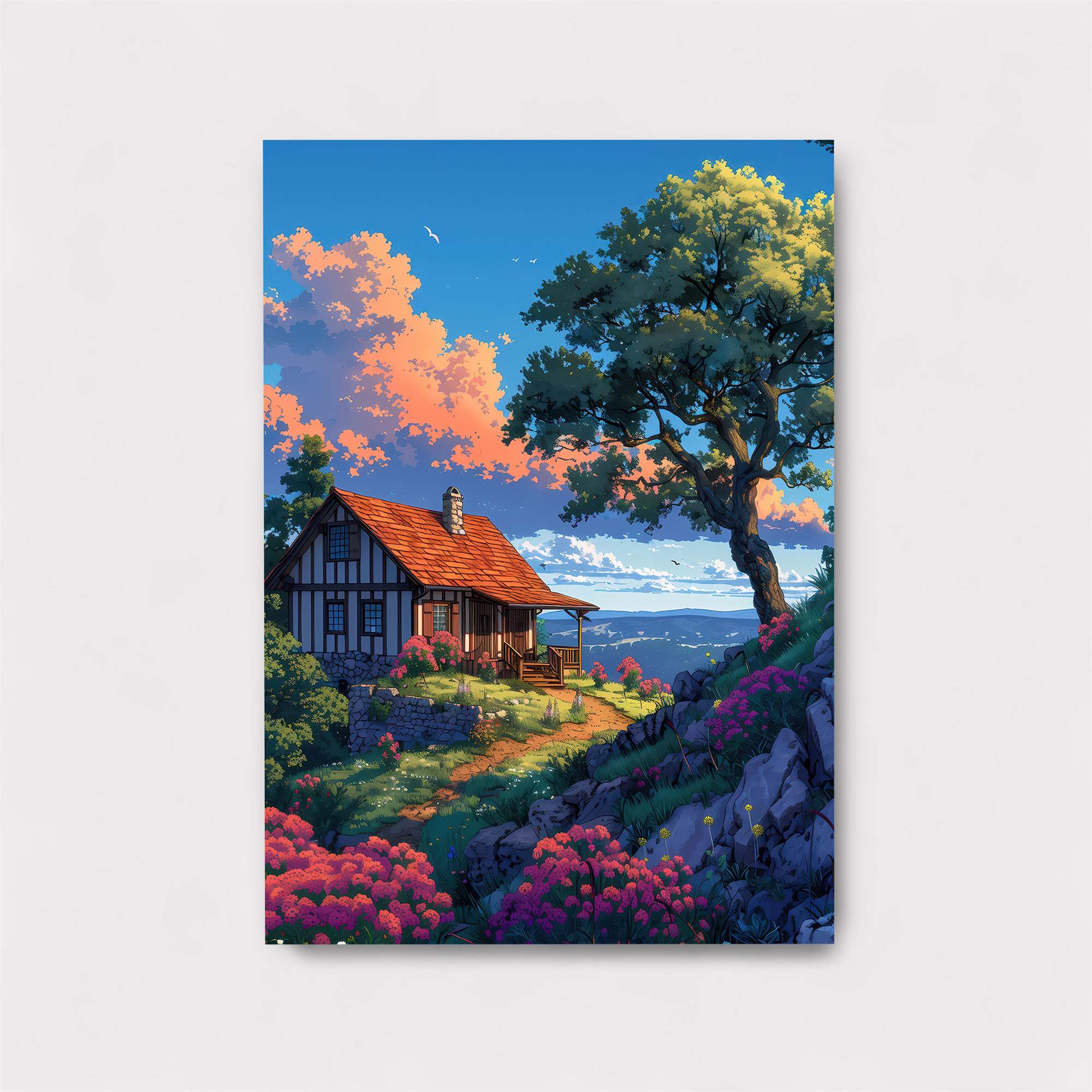 Cottage Bliss Safe Wall Magnetic / M