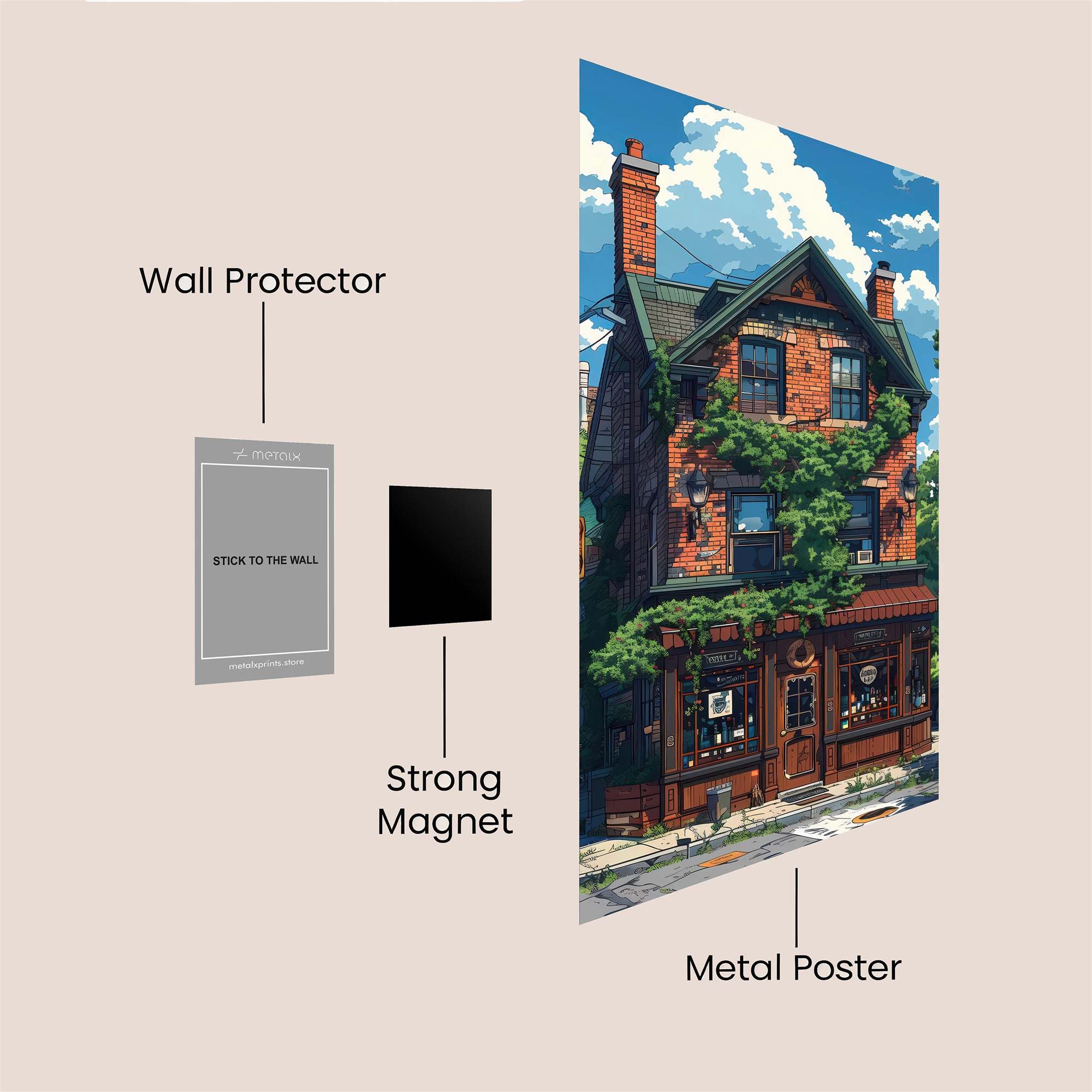Ivy Dream Safe Wall Magnetic / M