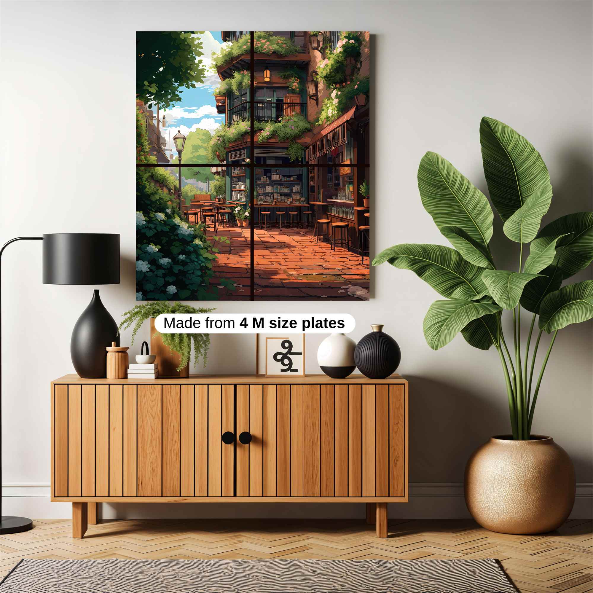 Cafe Serenity Safe Wall Magnetic / M