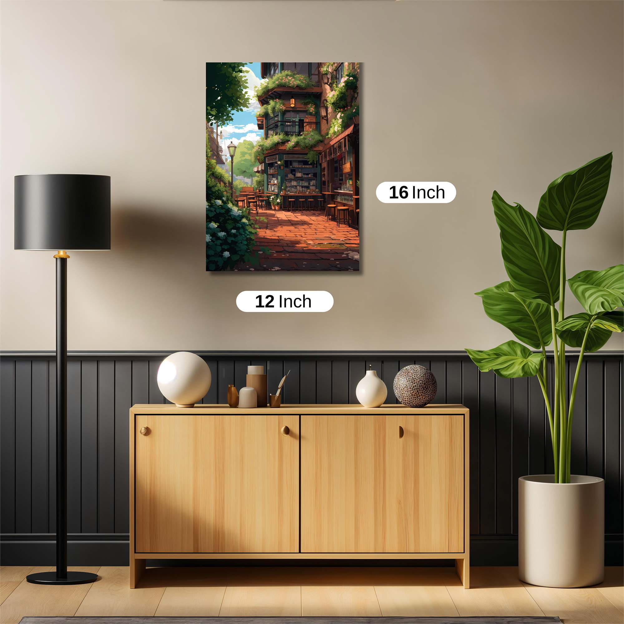 Cafe Serenity Safe Wall Magnetic / M
