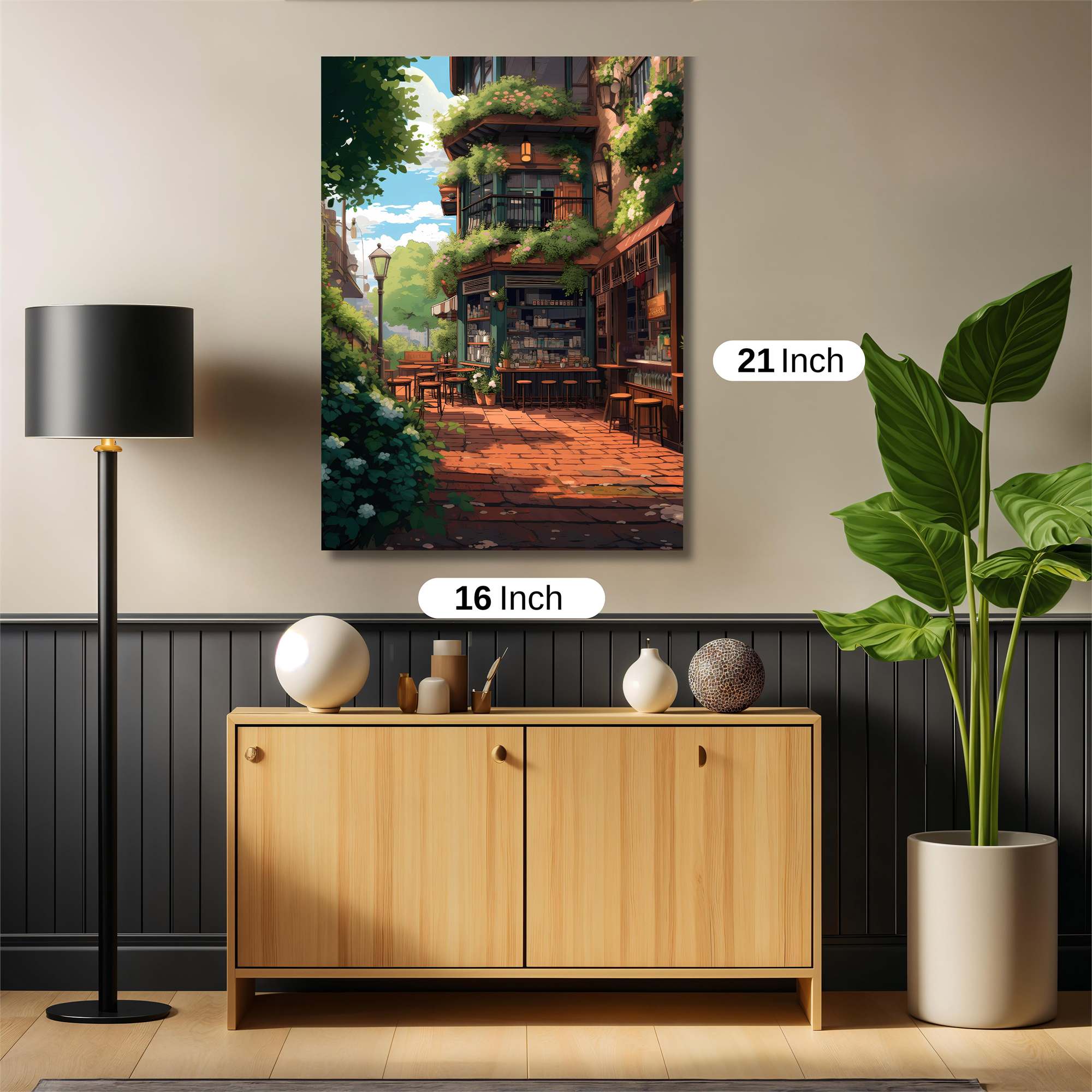 Cafe Serenity Safe Wall Magnetic / M