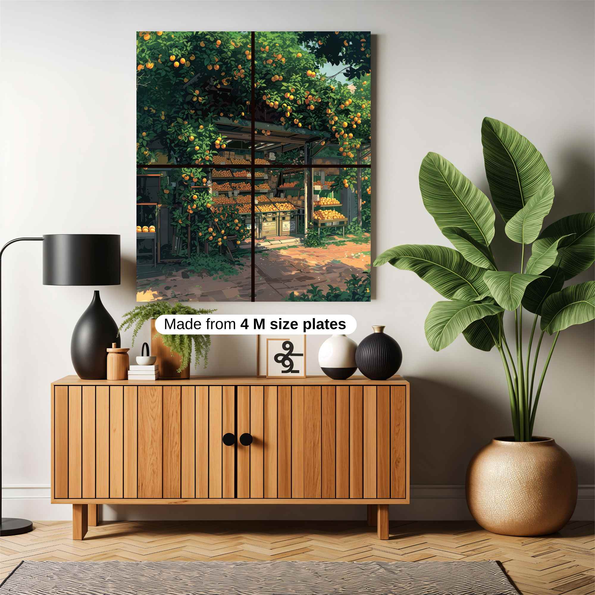 Orange Bliss Safe Wall Magnetic / M