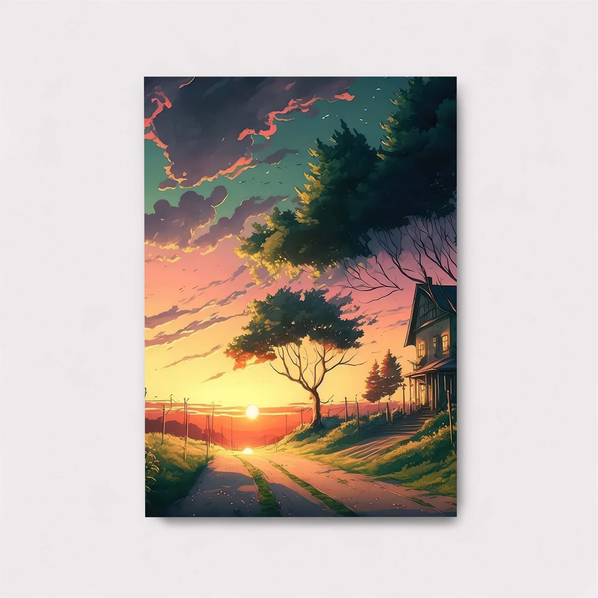 Sunset Serenity Safe Wall Magnetic / M