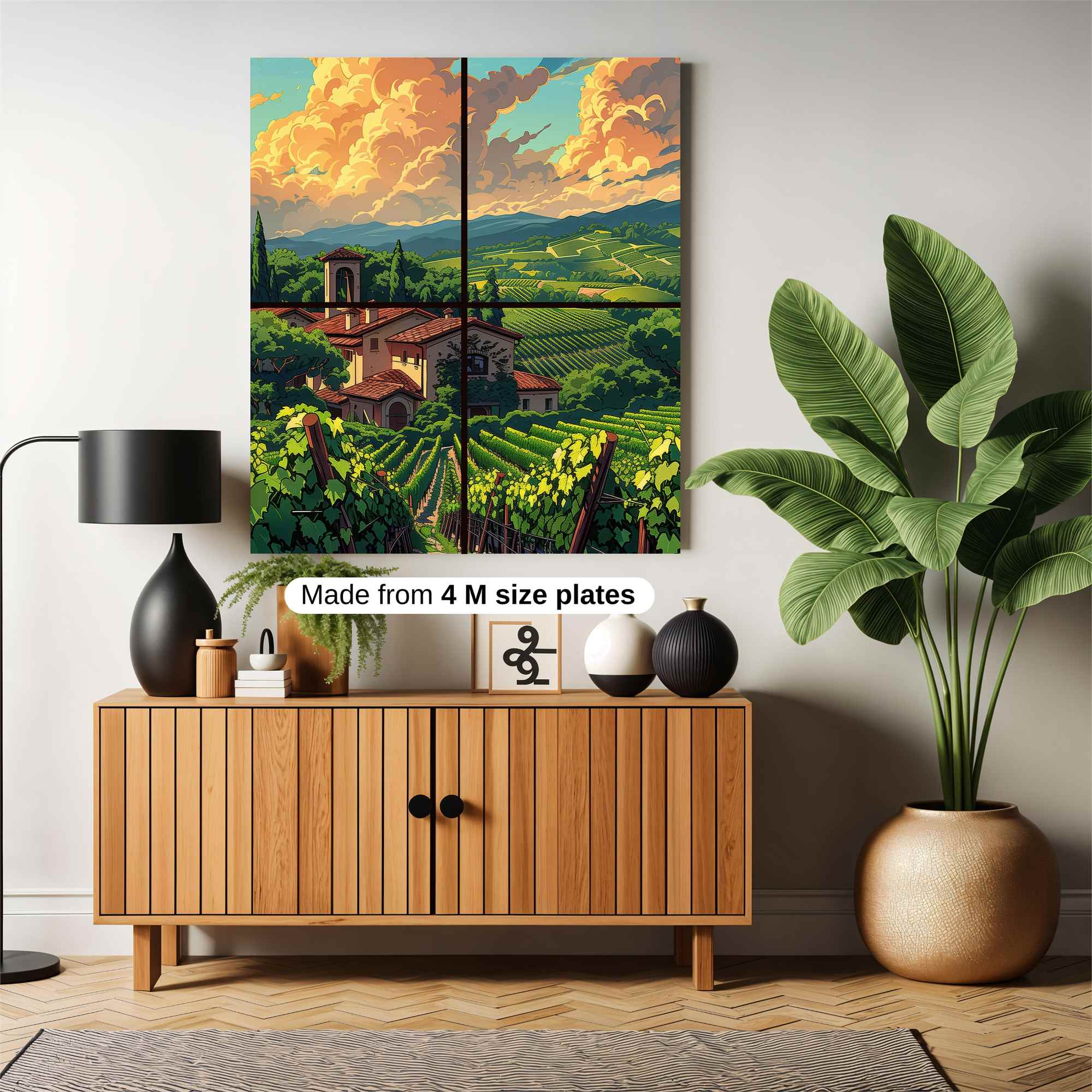 Tuscany Tranquil Safe Wall Magnetic / M