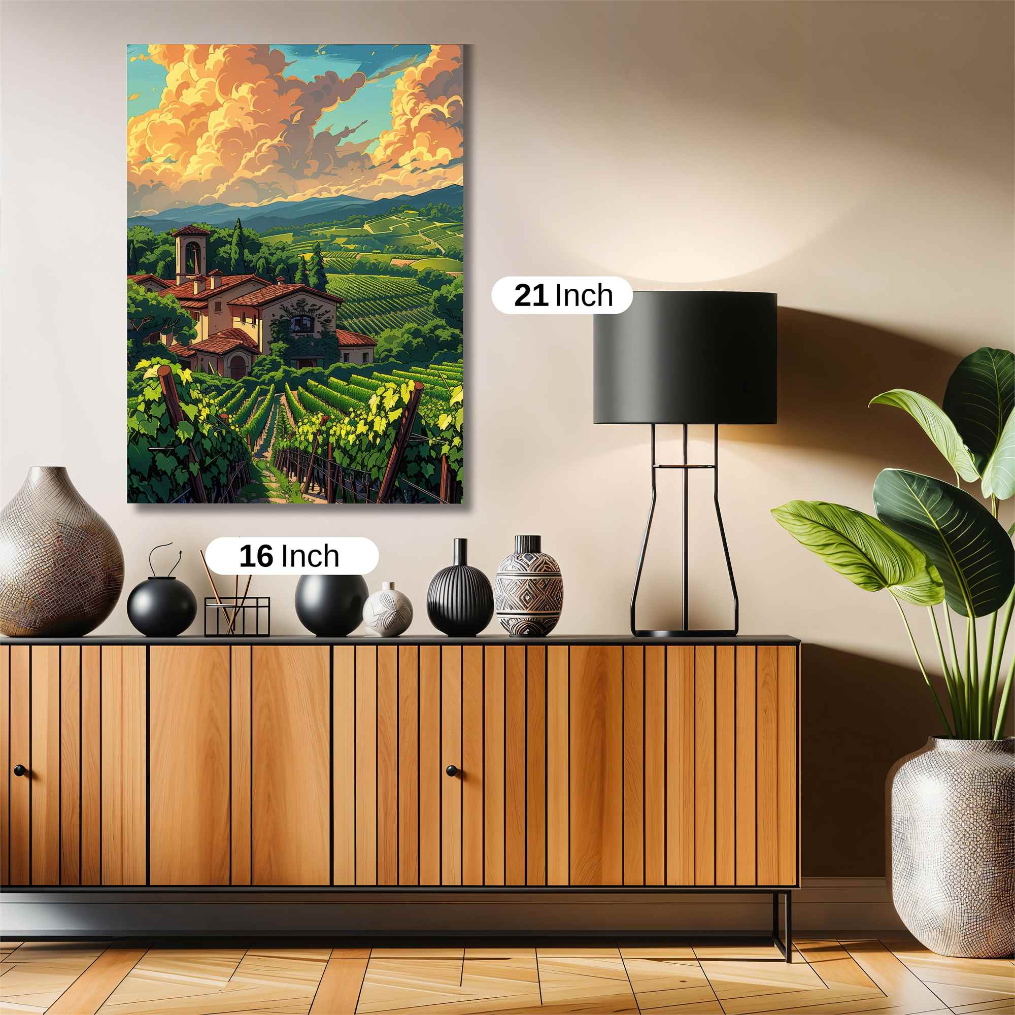Tuscany Tranquil Safe Wall Magnetic / M