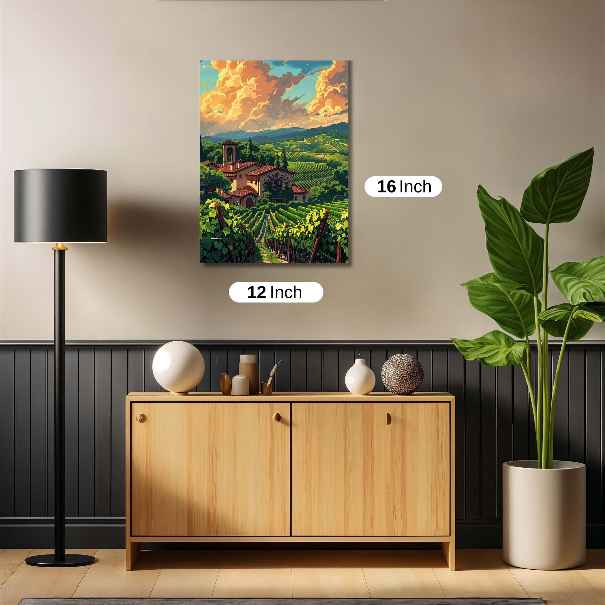 Tuscany Tranquil Safe Wall Magnetic / M