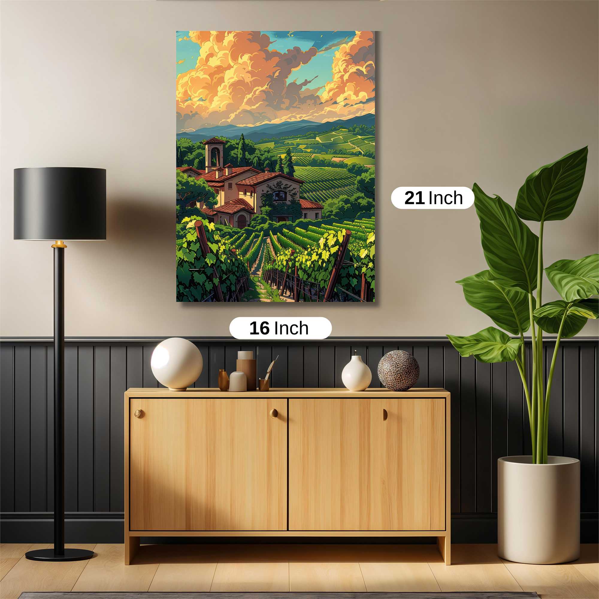 Tuscany Tranquil Safe Wall Magnetic / M