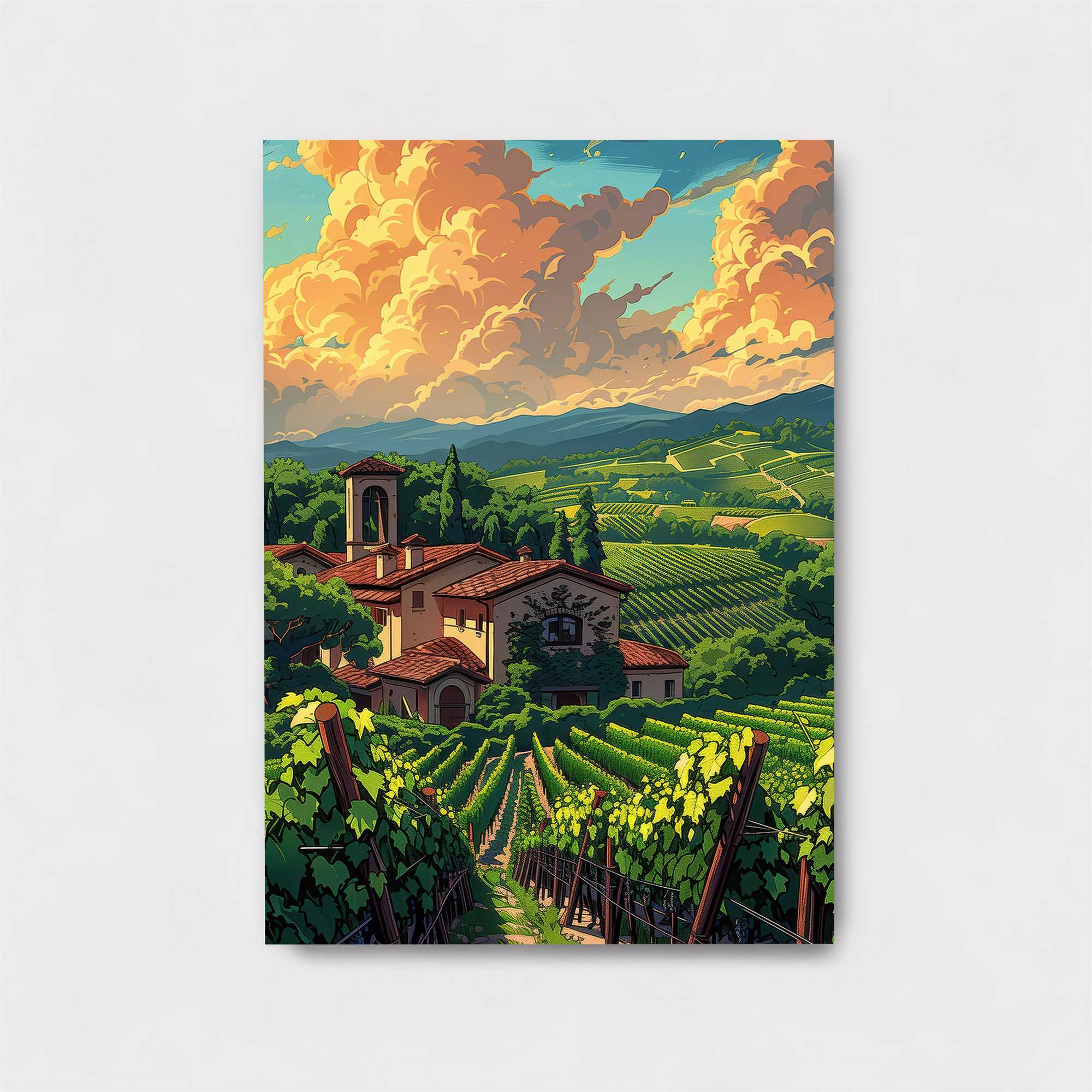 Tuscany Tranquil Safe Wall Magnetic / M