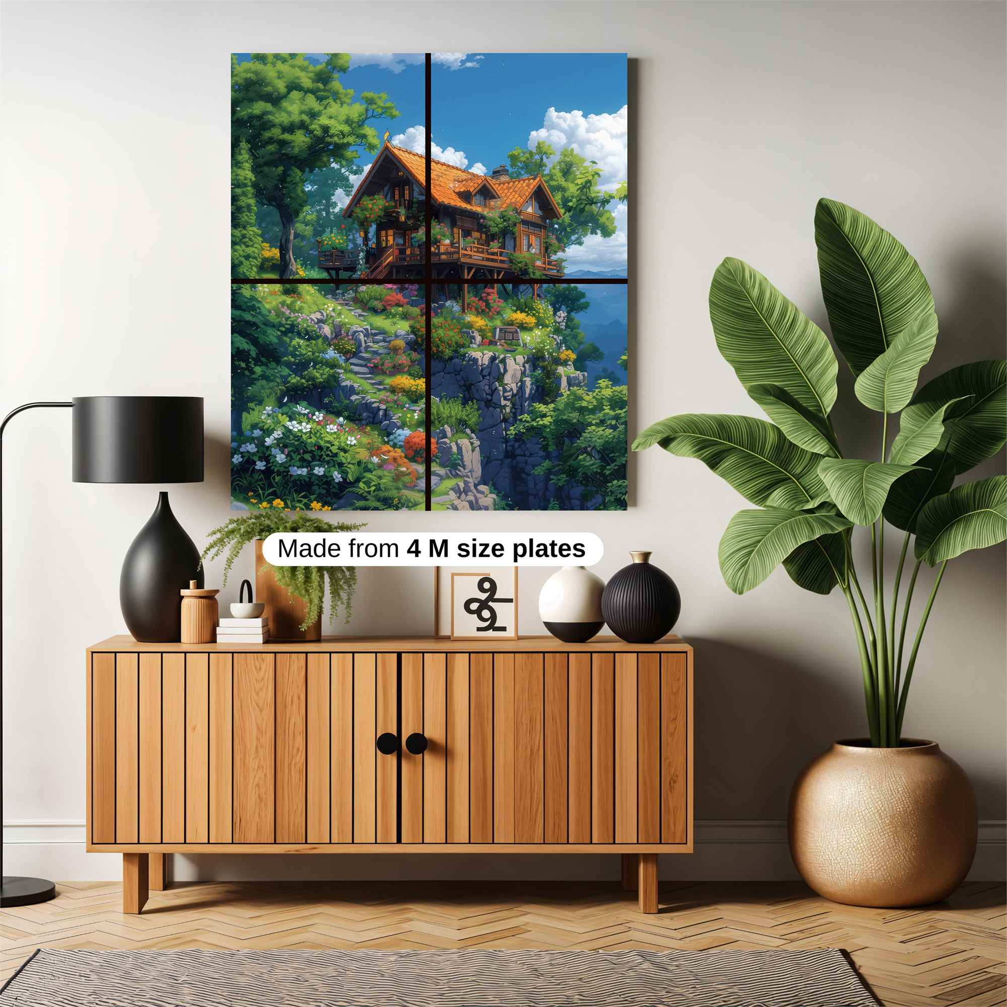 Cabin Bliss Safe Wall Magnetic / M