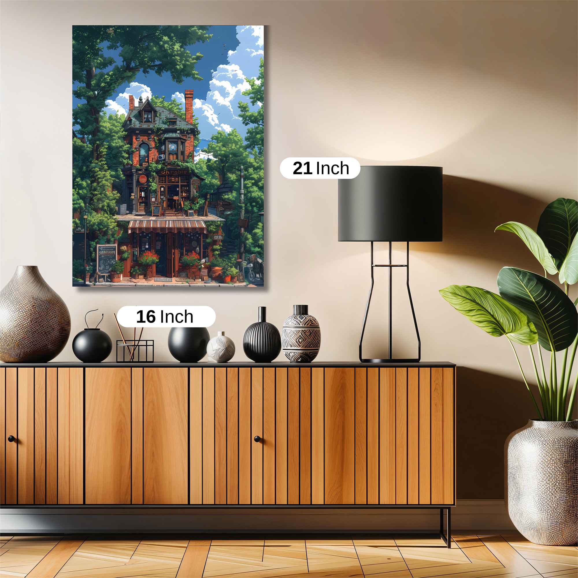 Haunted Serenity Safe Wall Magnetic / M