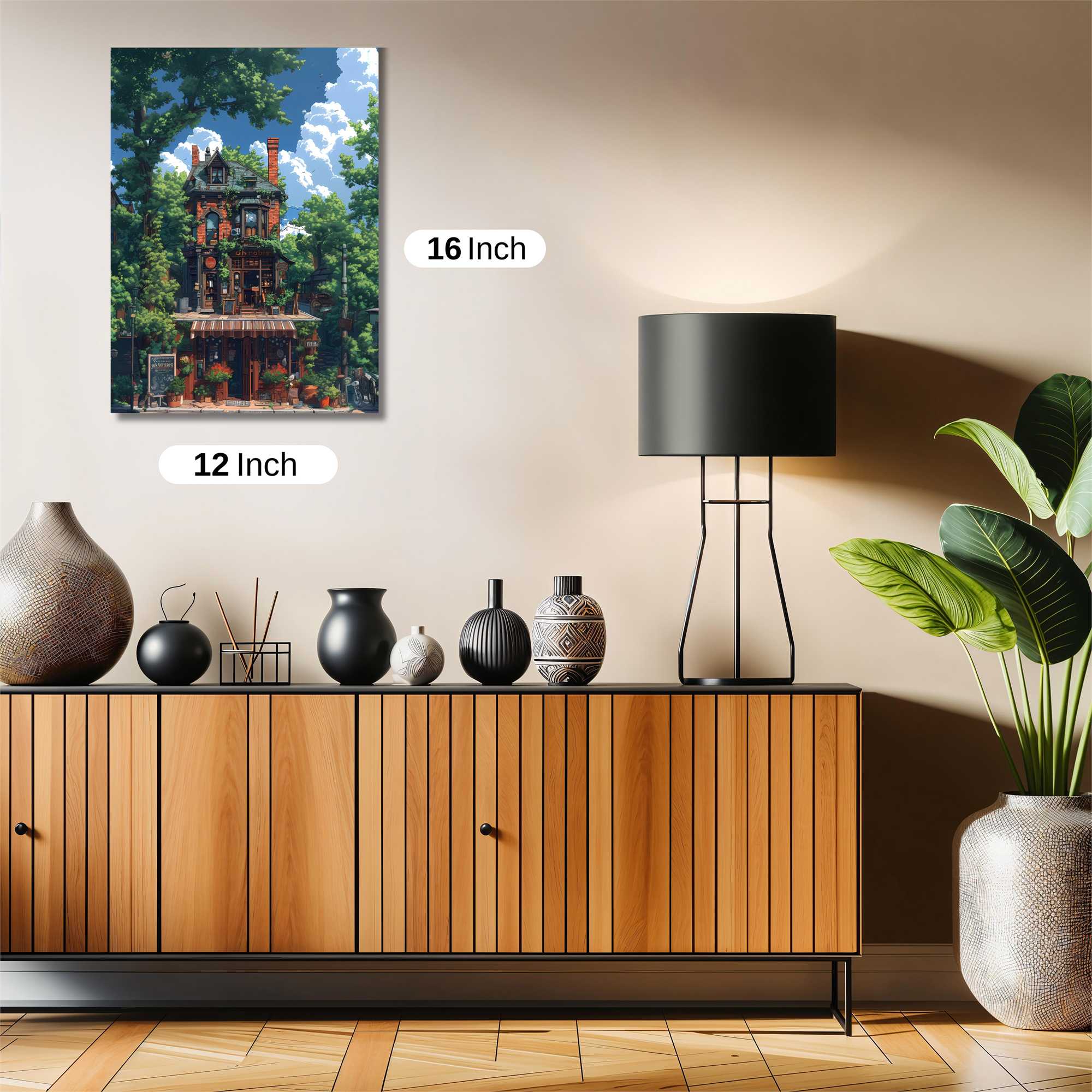 Haunted Serenity Safe Wall Magnetic / M