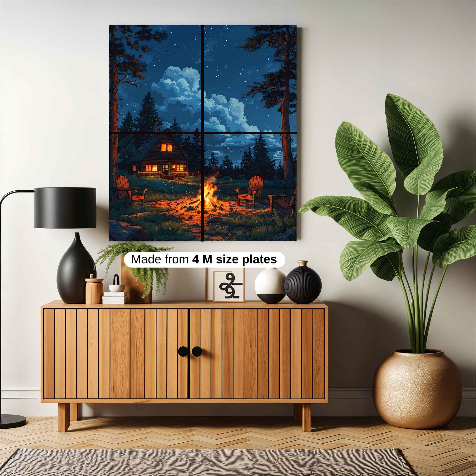 Cabin Serenity Safe Wall Magnetic / M