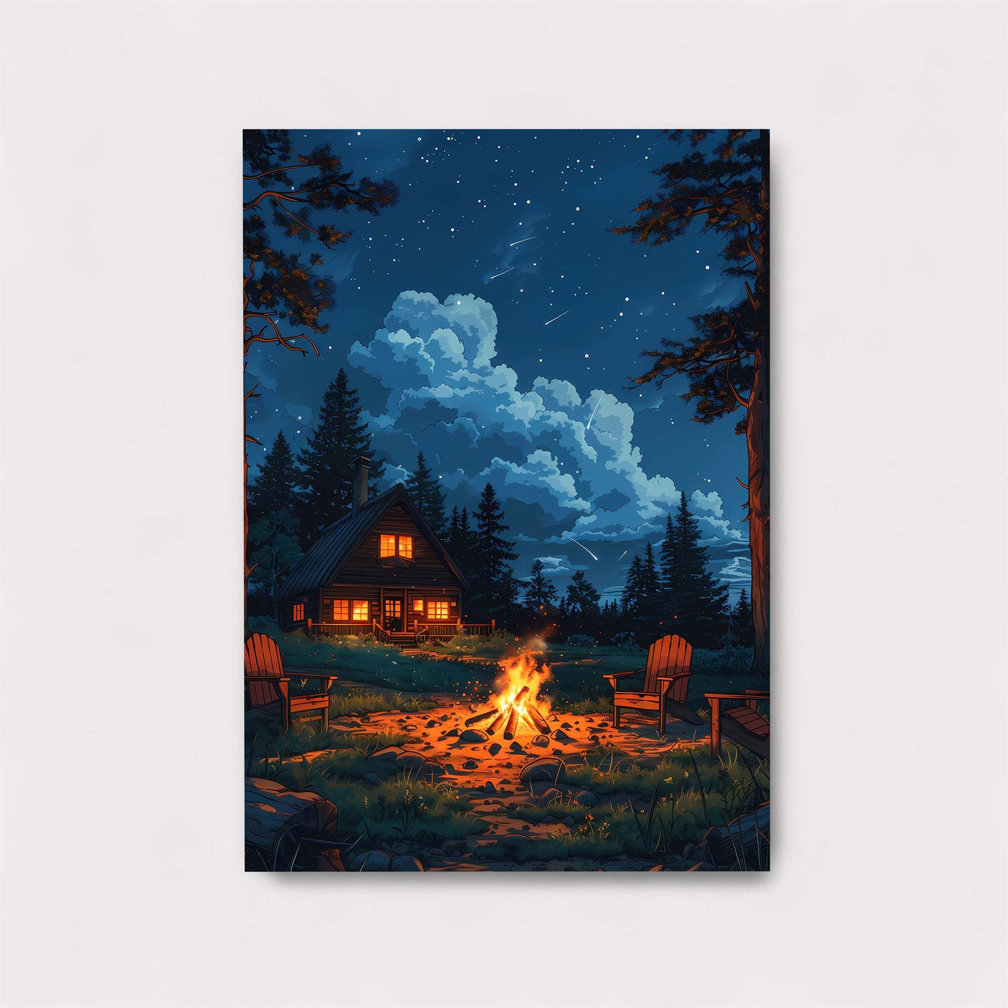 Cabin Serenity Safe Wall Magnetic / M