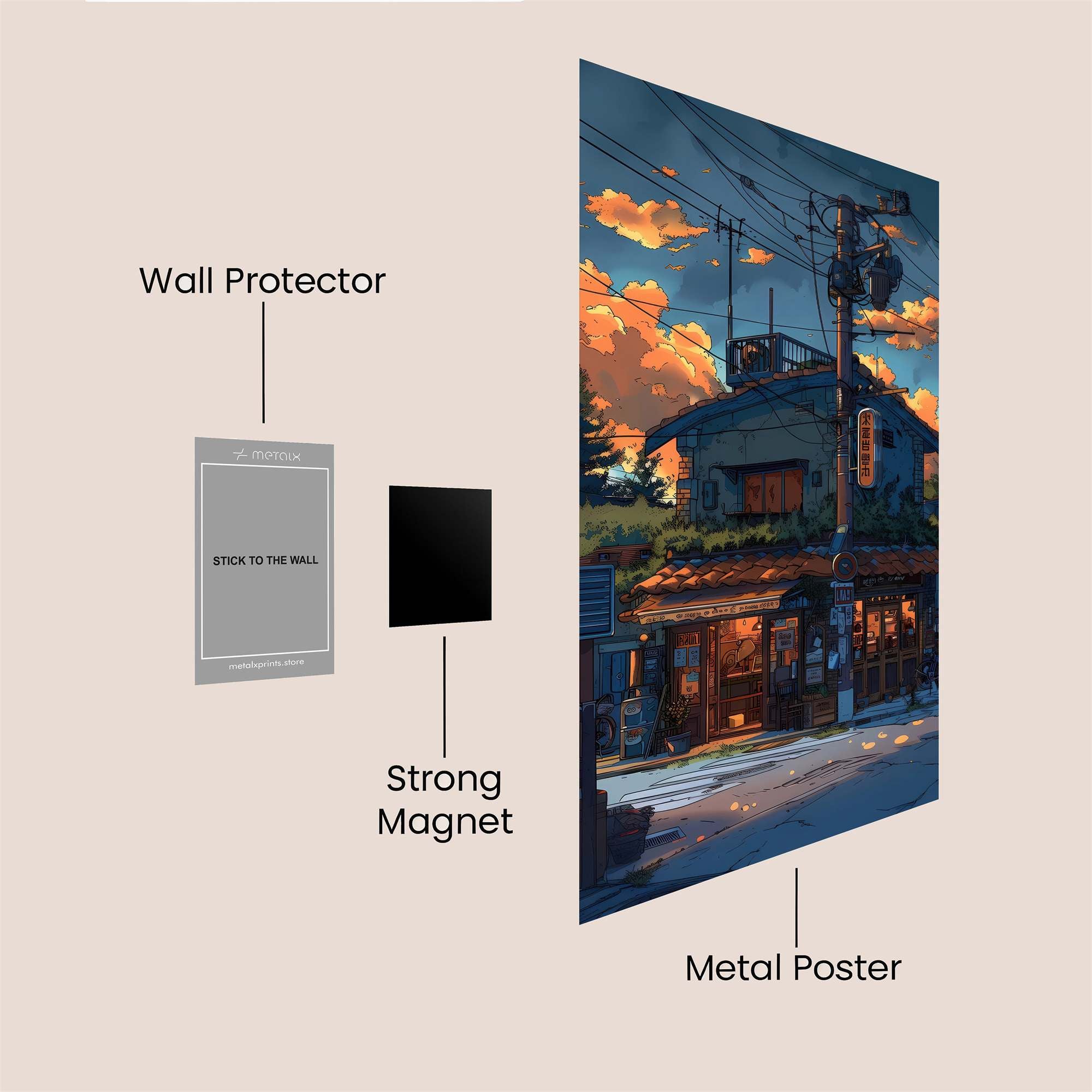 Izumi's Twilight Safe Wall Magnetic / M