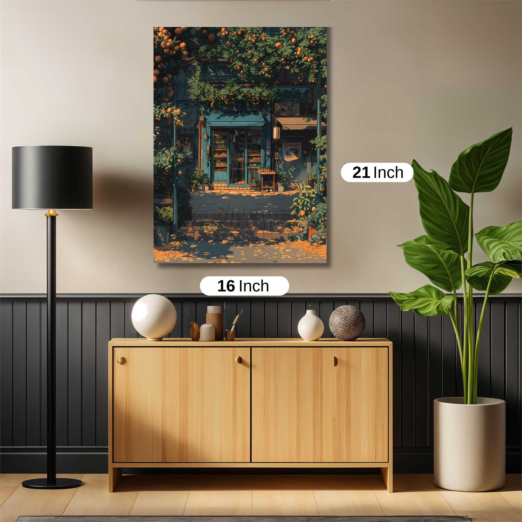 Orange Bliss Safe Wall Magnetic / M