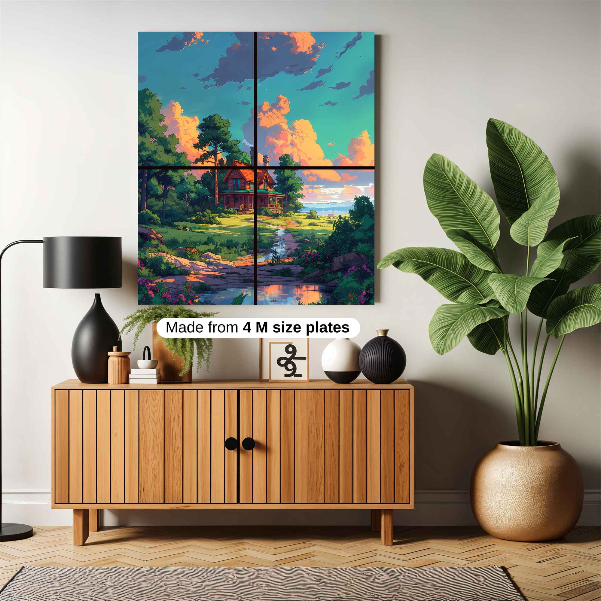 Cabin Serenity Safe Wall Magnetic / M