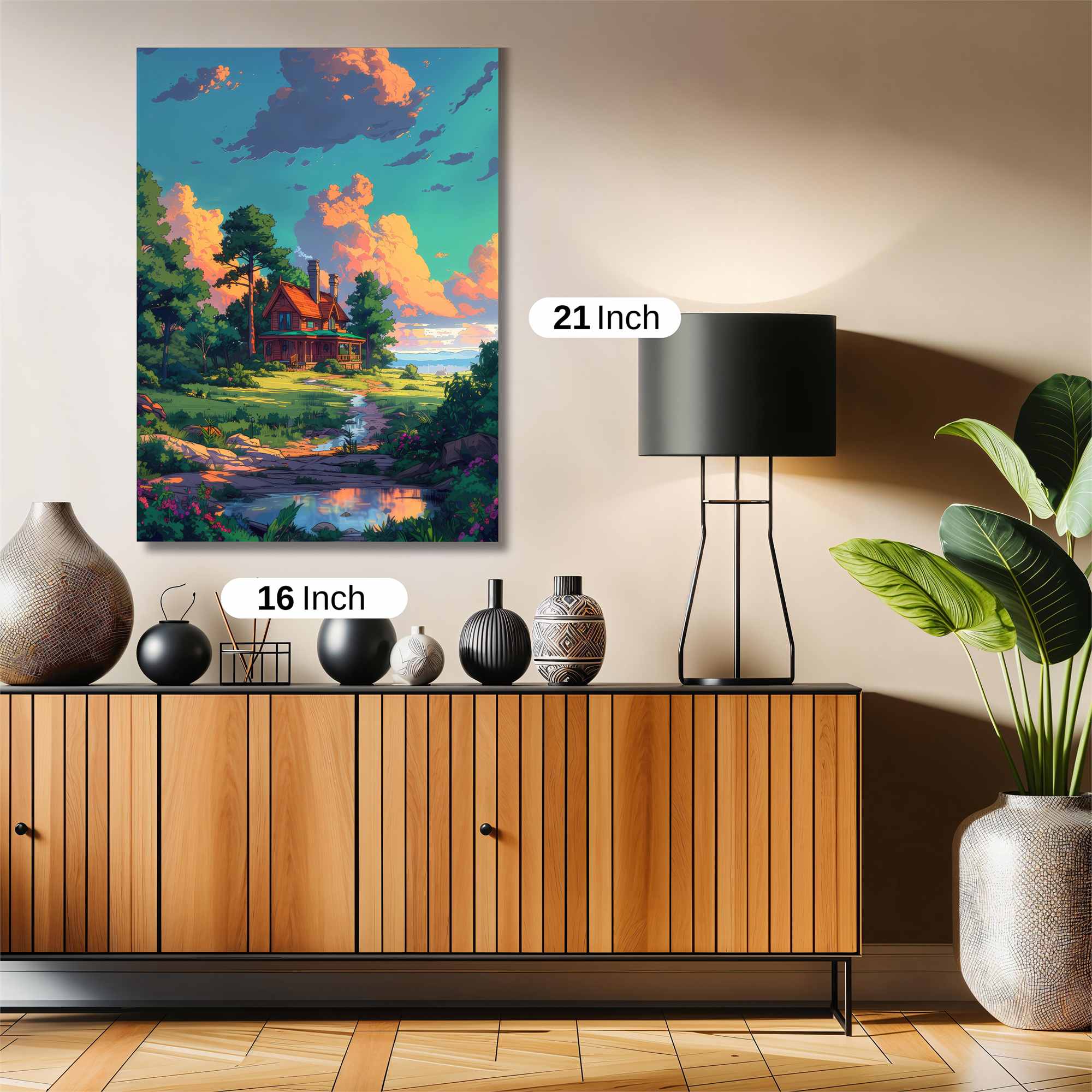 Cabin Serenity Safe Wall Magnetic / M