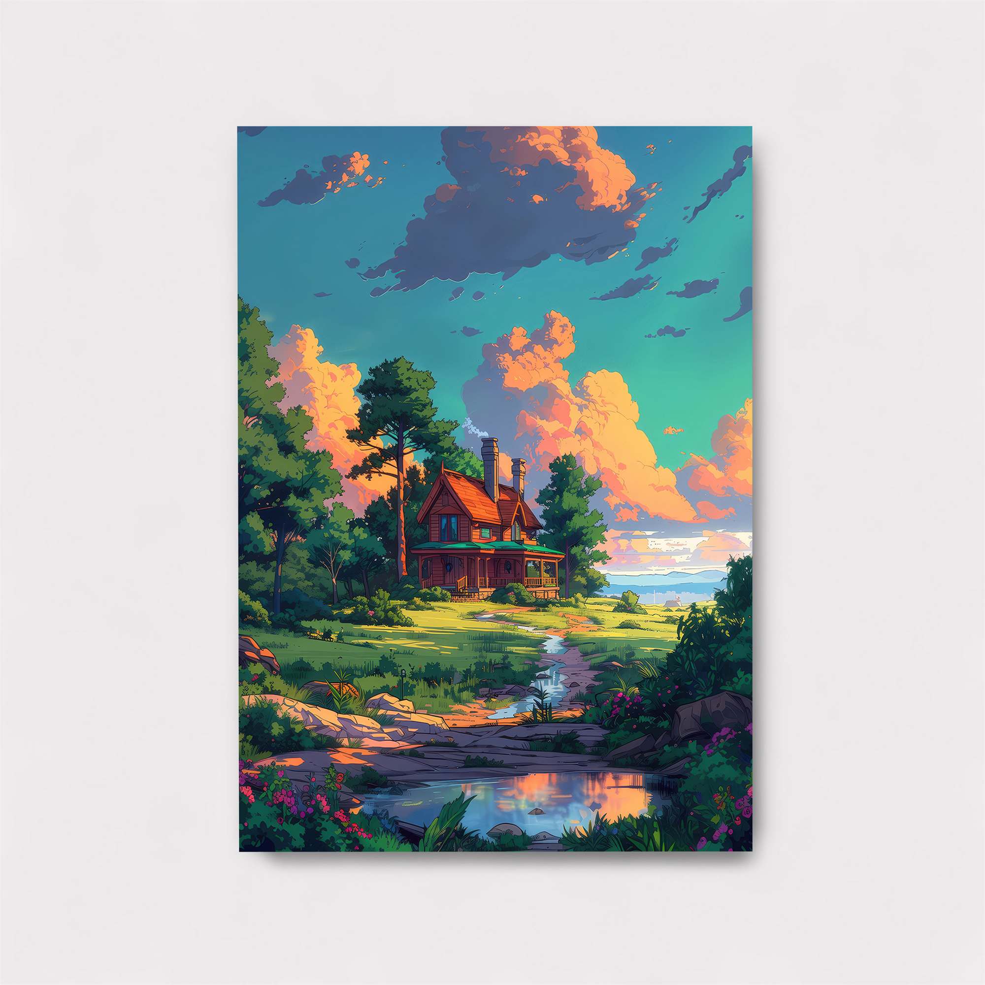 Cabin Serenity Safe Wall Magnetic / M