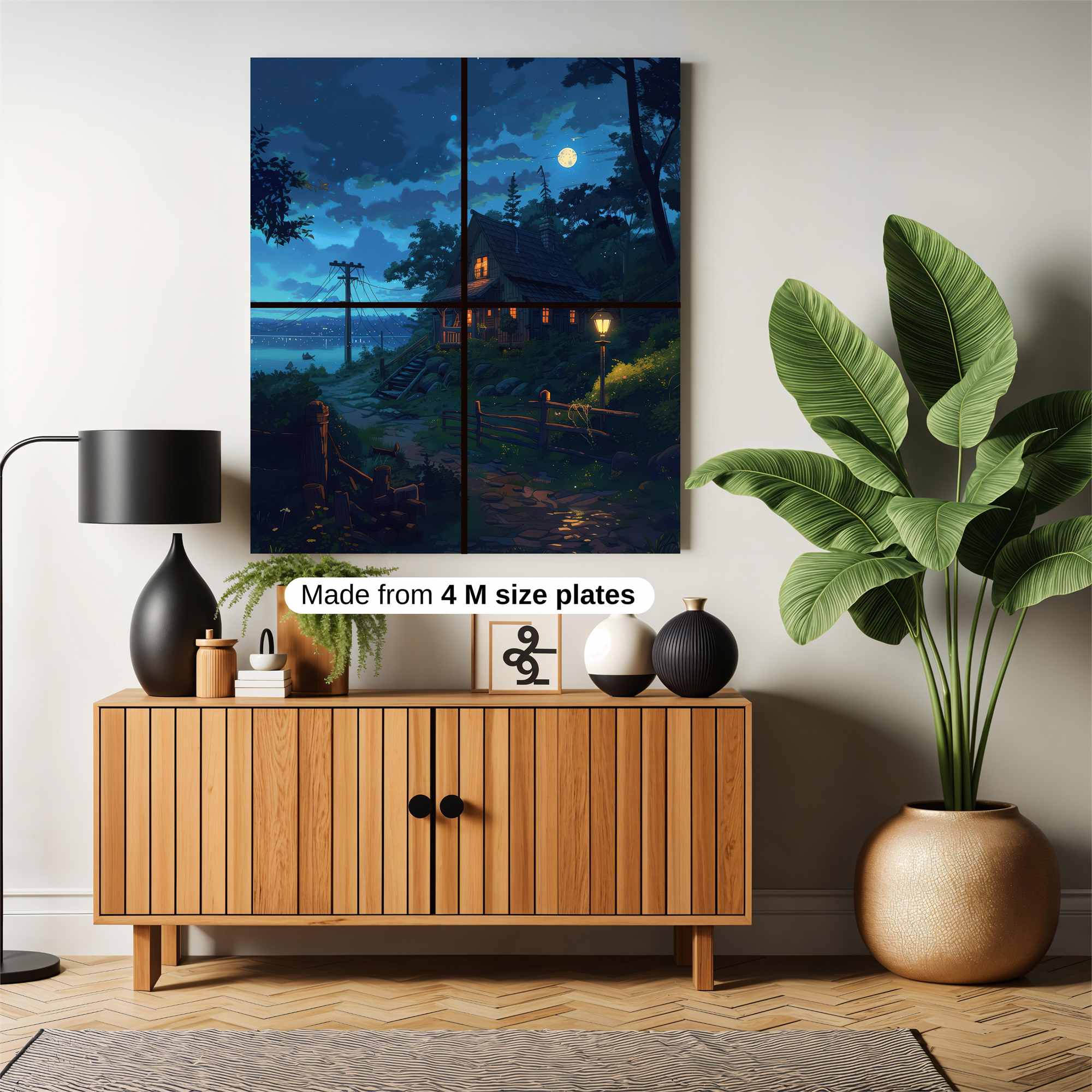Cabin Serenity Safe Wall Magnetic / M