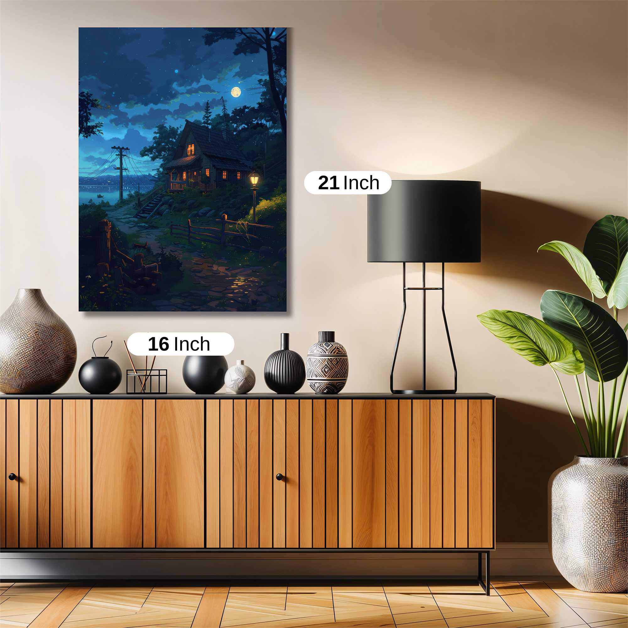 Cabin Serenity Safe Wall Magnetic / M