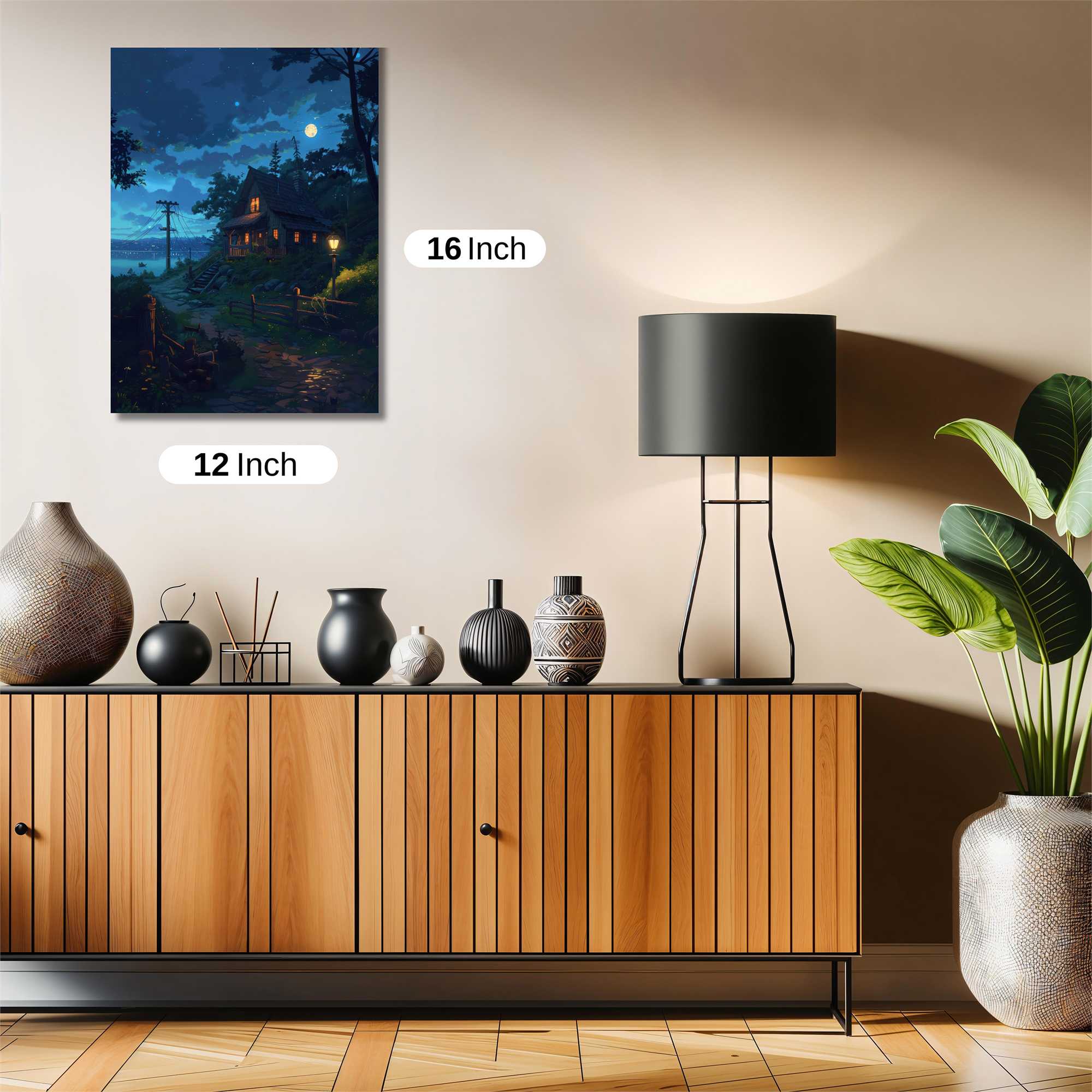 Cabin Serenity Safe Wall Magnetic / M