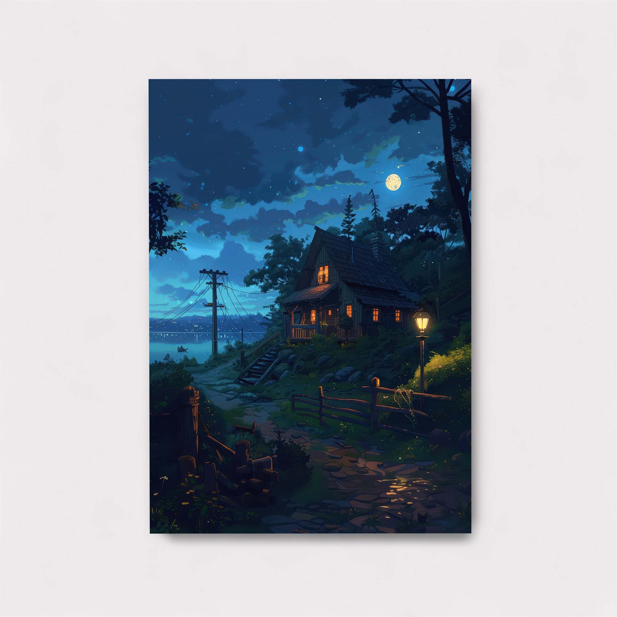 Cabin Serenity Safe Wall Magnetic / M