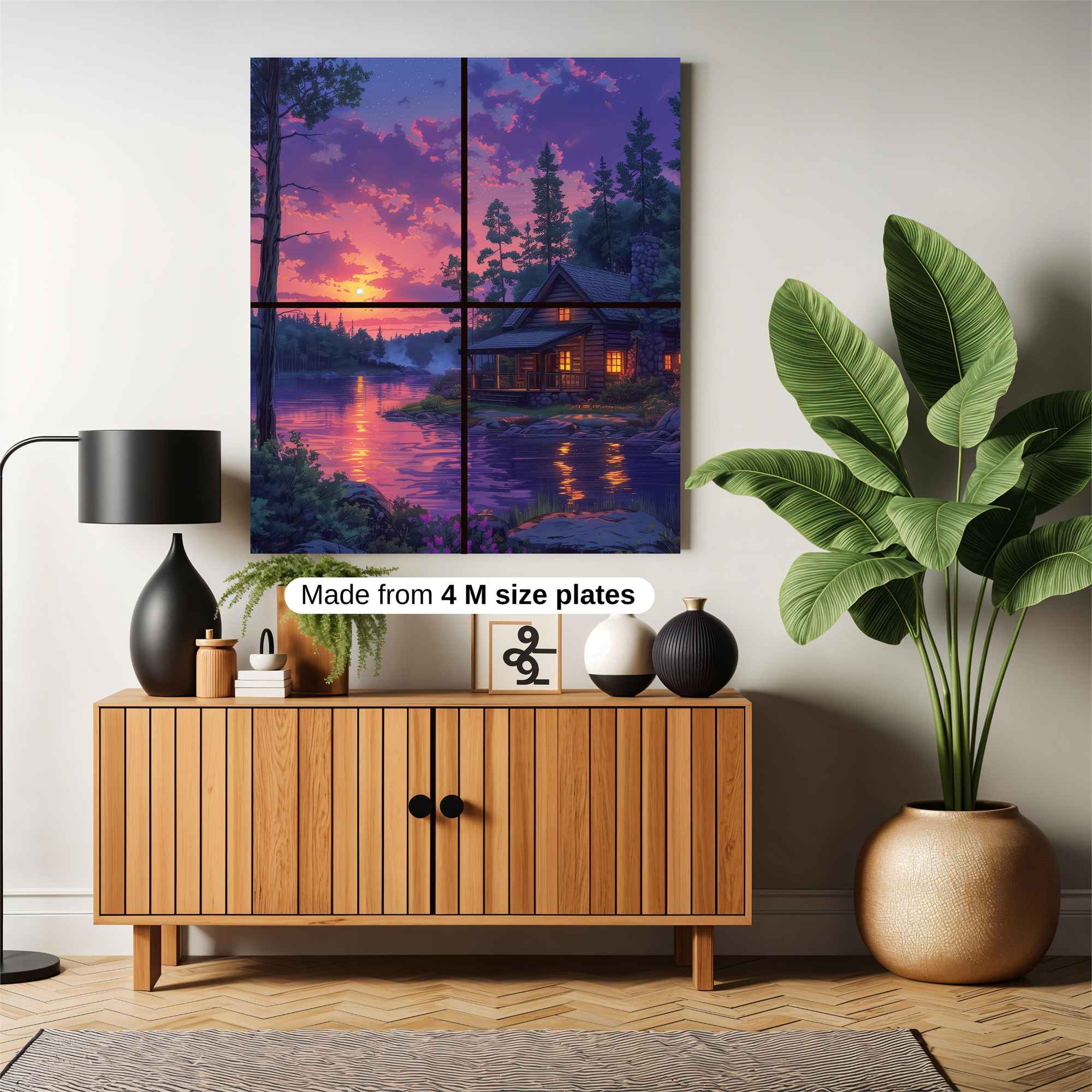 Cabin Serenity Safe Wall Magnetic / M