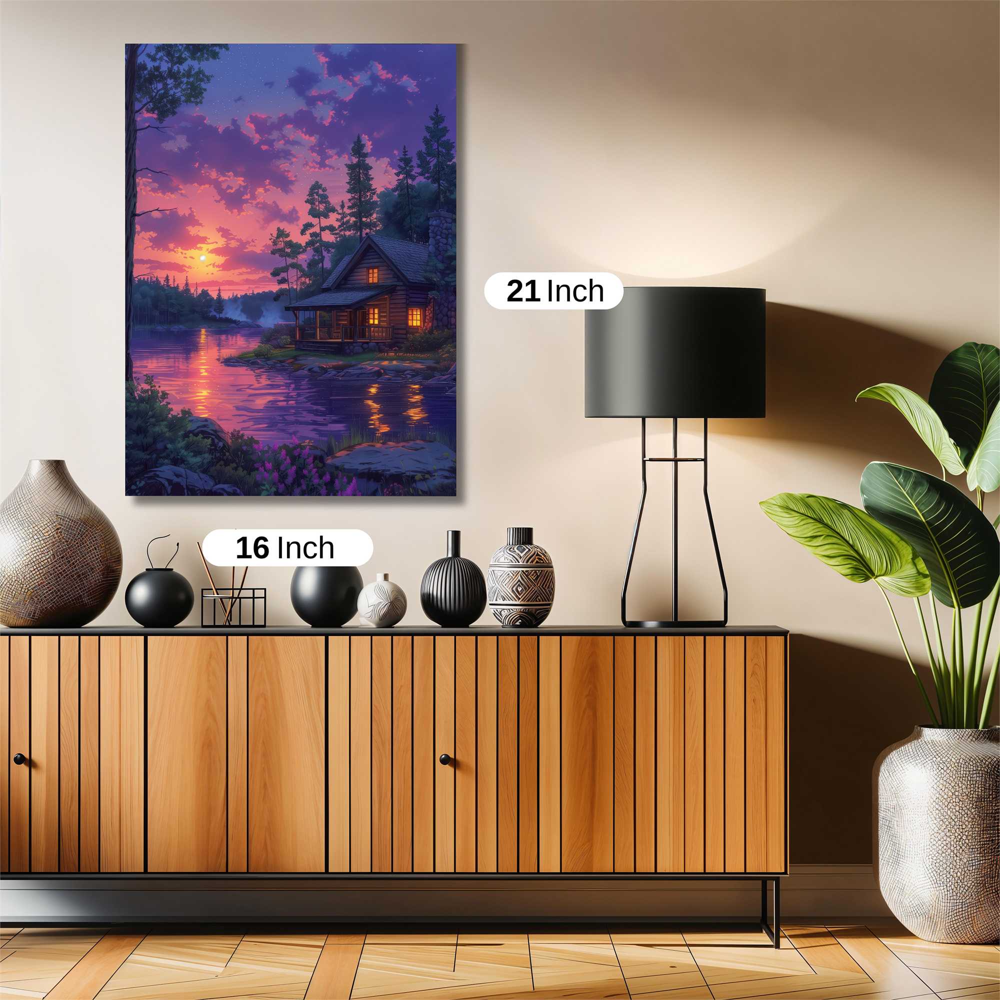 Cabin Serenity Safe Wall Magnetic / M