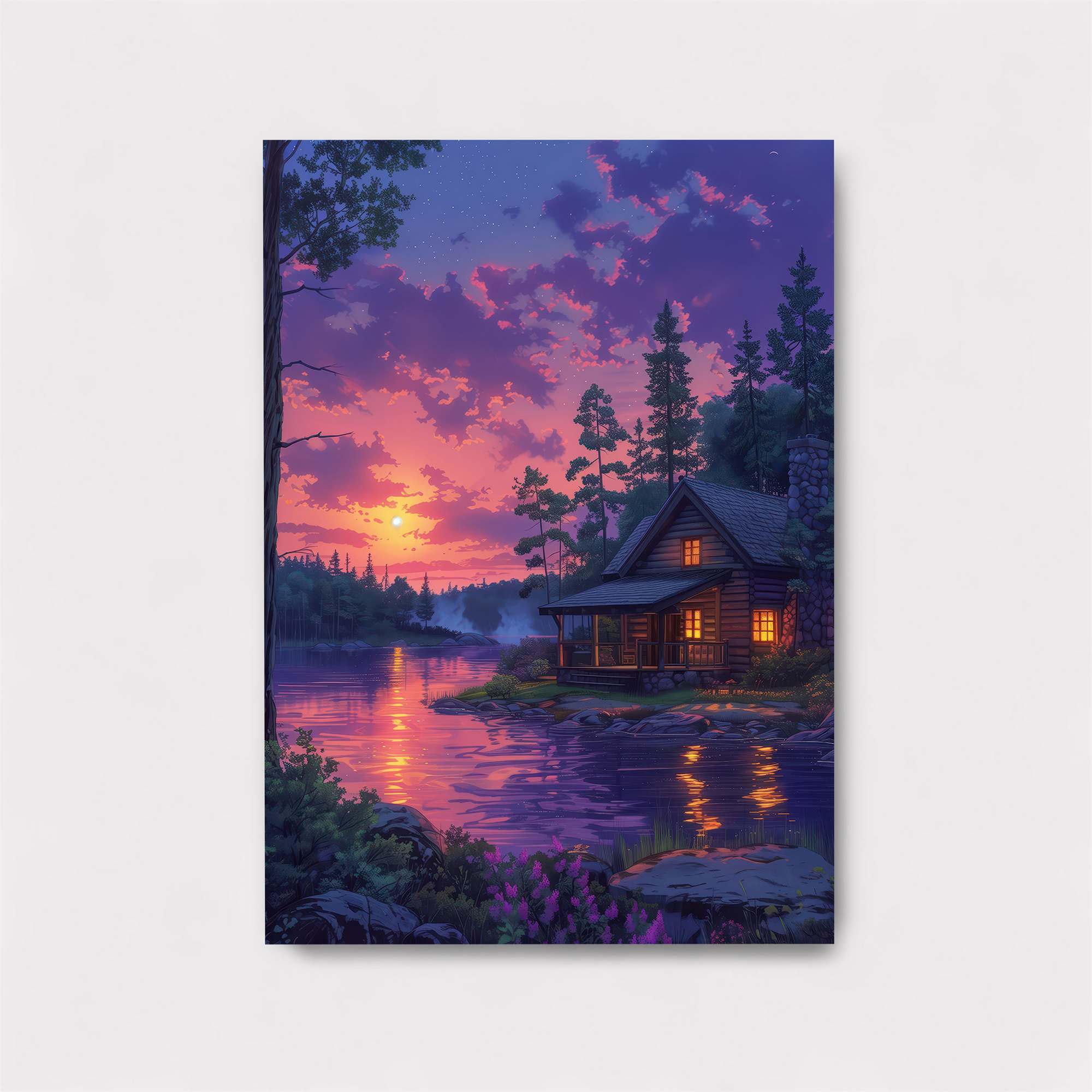 Cabin Serenity Safe Wall Magnetic / M