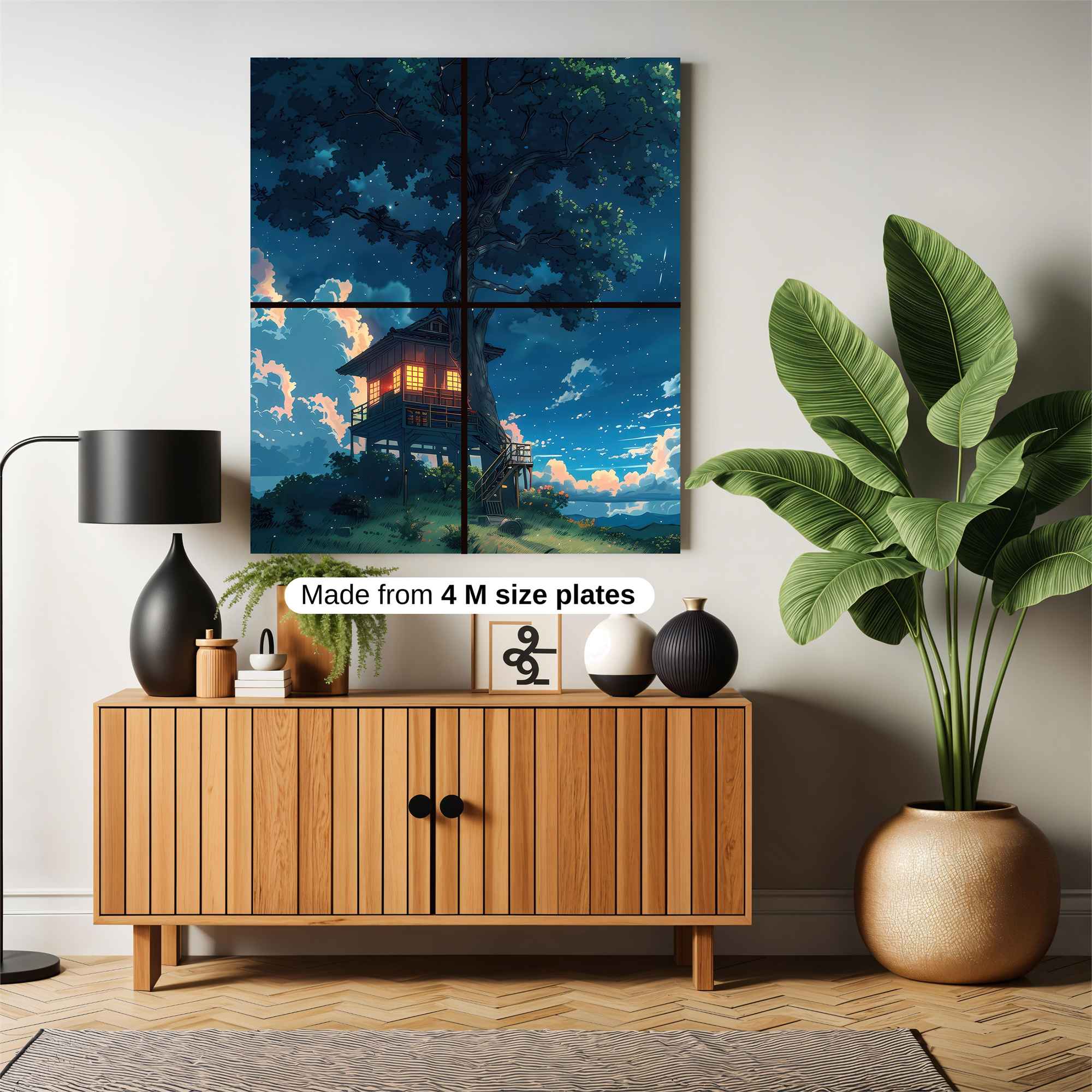 Treehouse Serenity Safe Wall Magnetic / M