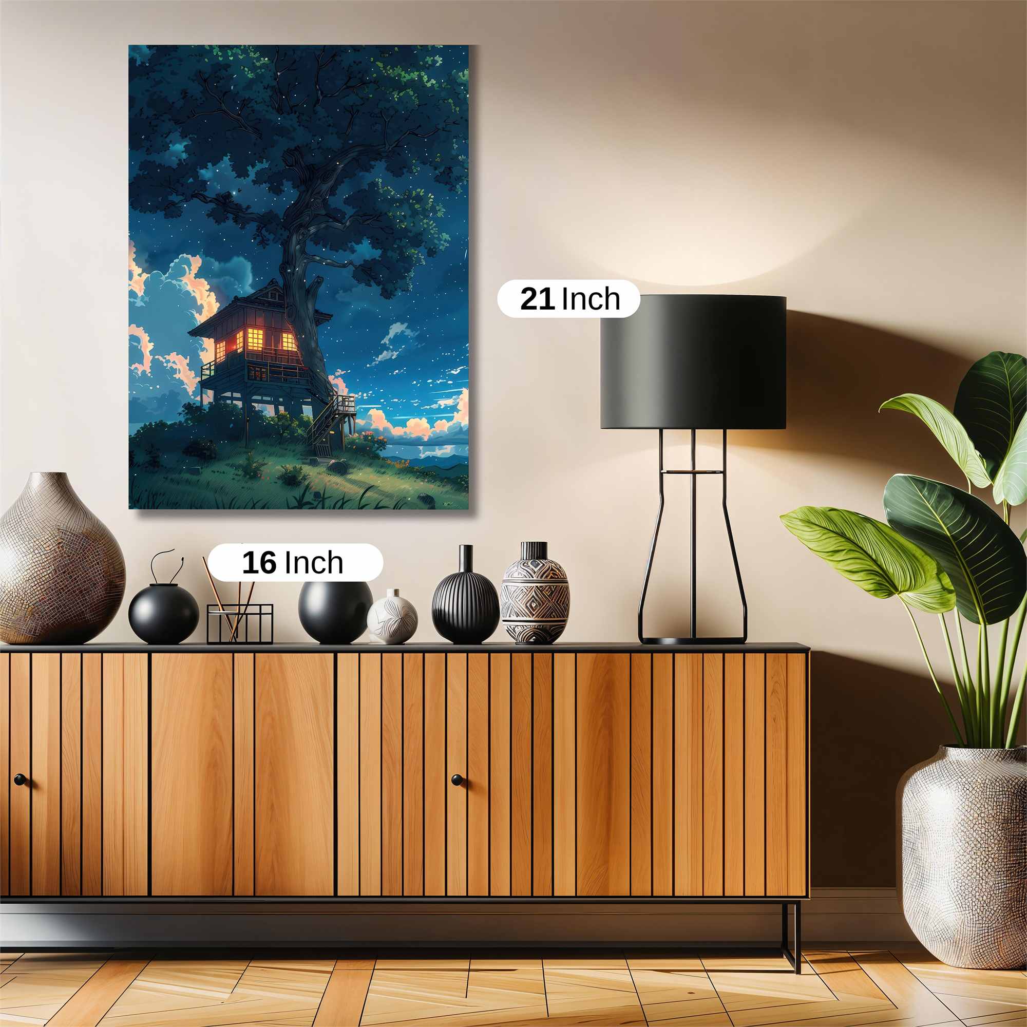 Treehouse Serenity Safe Wall Magnetic / M