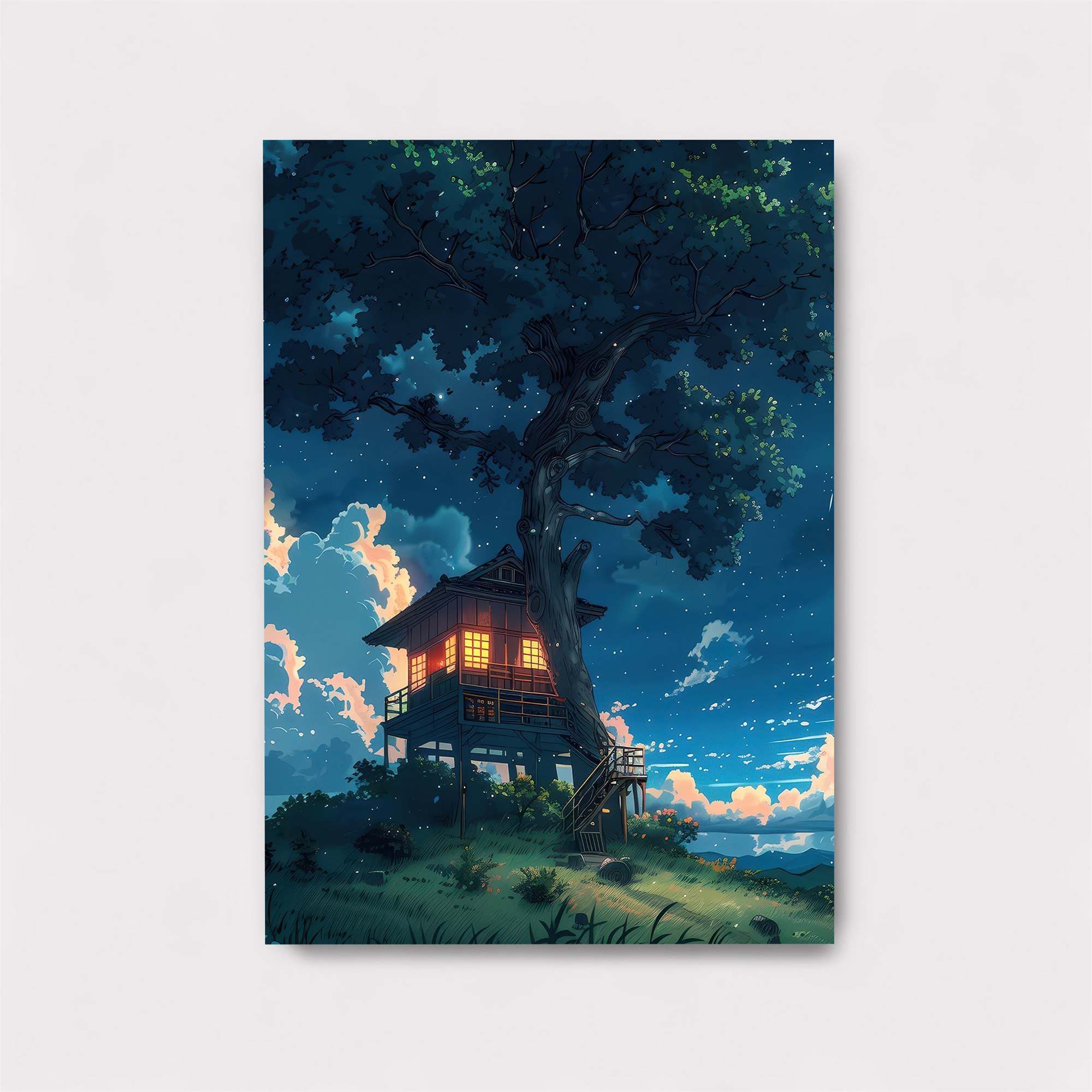 Treehouse Serenity Safe Wall Magnetic / M