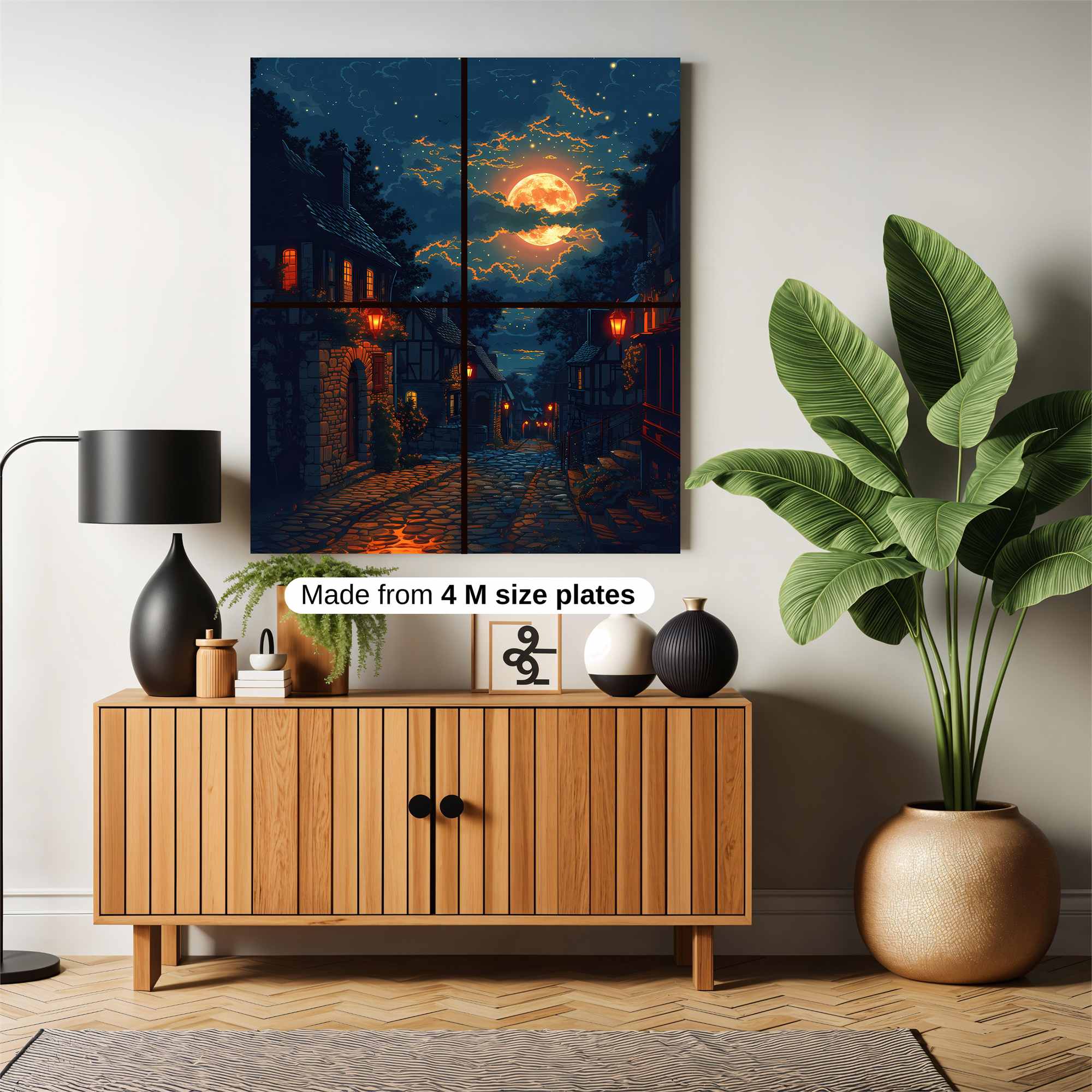 Moonlit Serenity Safe Wall Magnetic / M