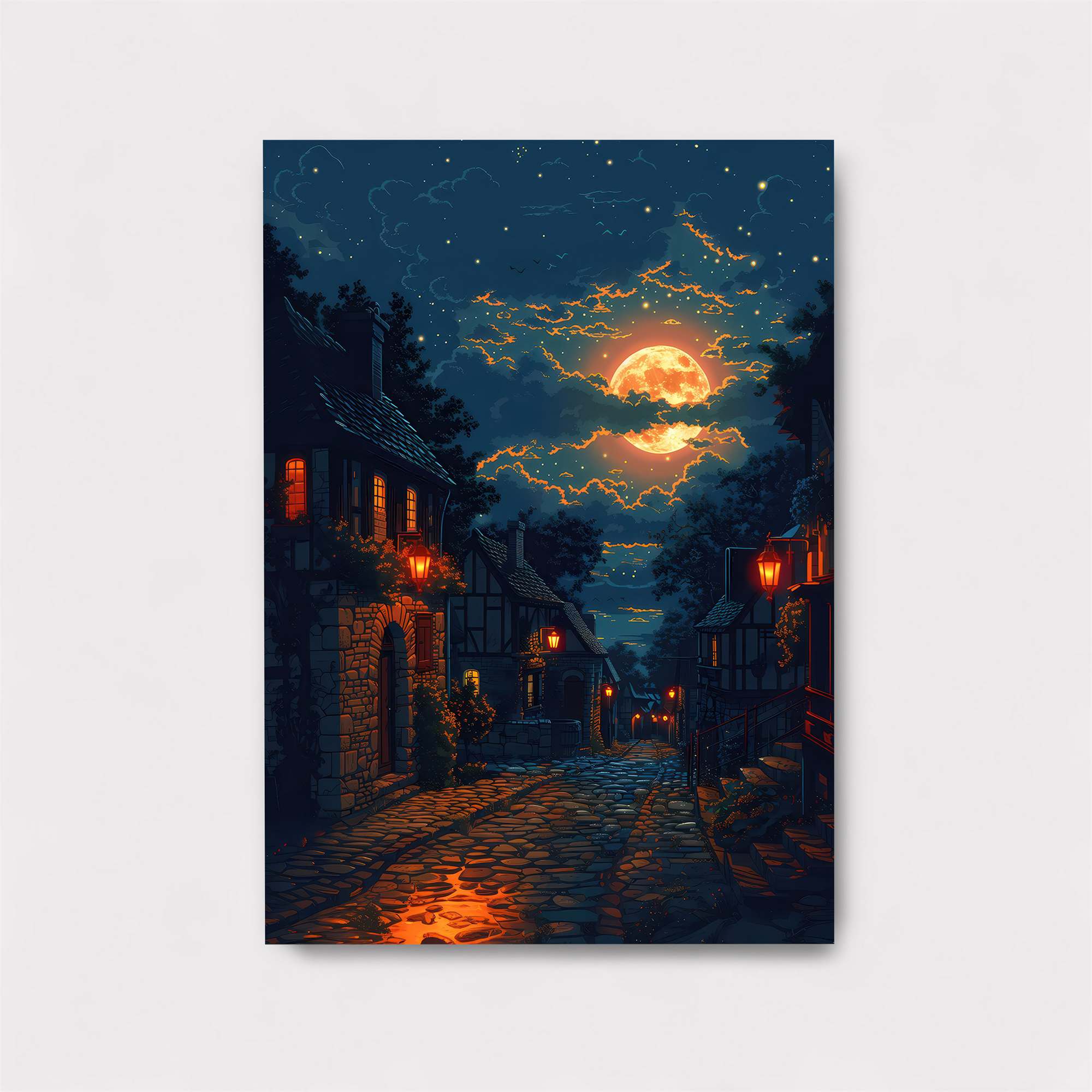 Moonlit Serenity Safe Wall Magnetic / M