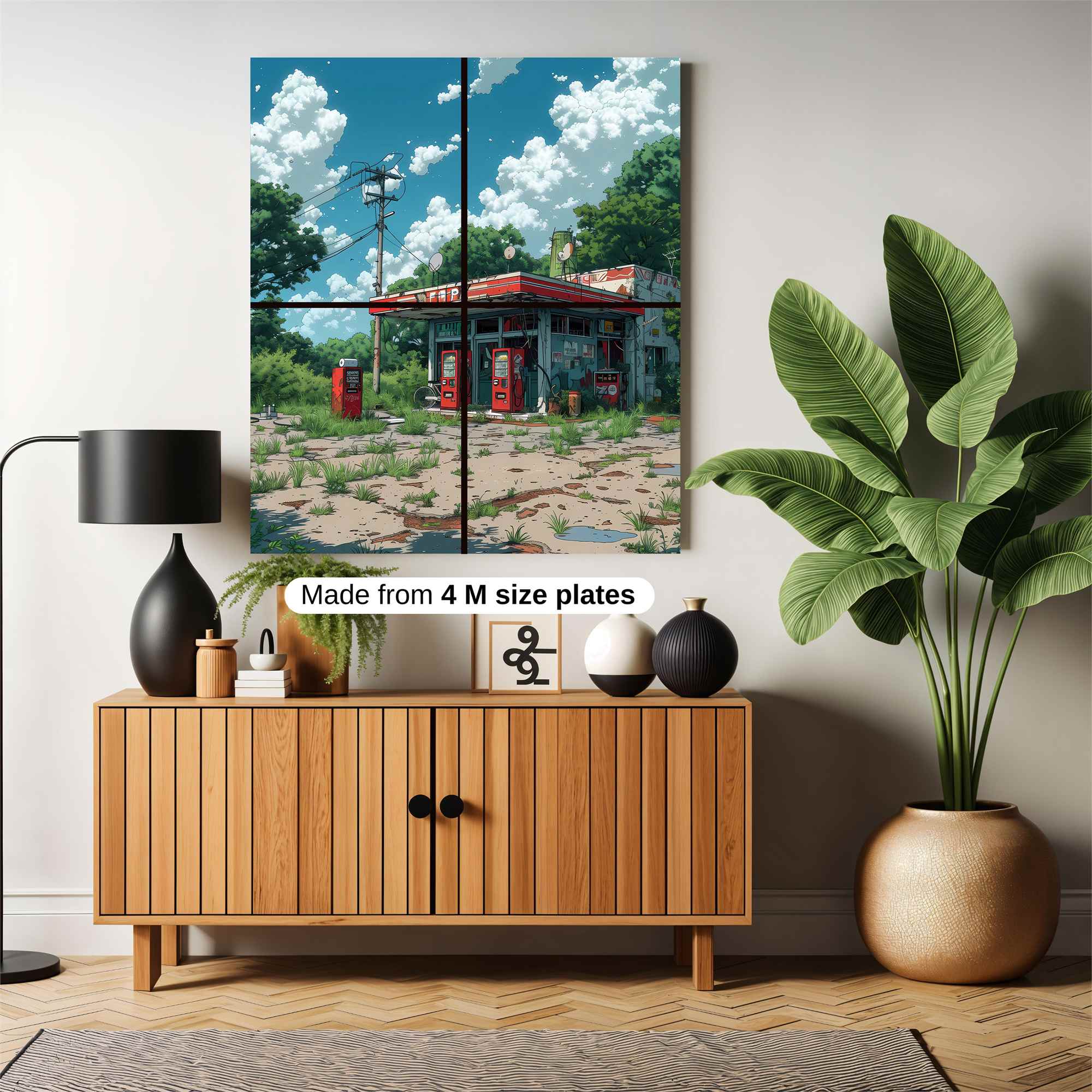 Abandoned Serenity Safe Wall Magnetic / M