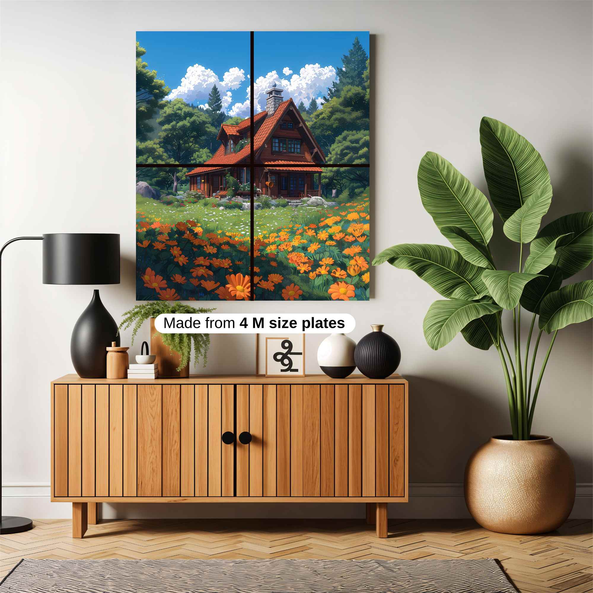 Cabin Serenity Safe Wall Magnetic / M