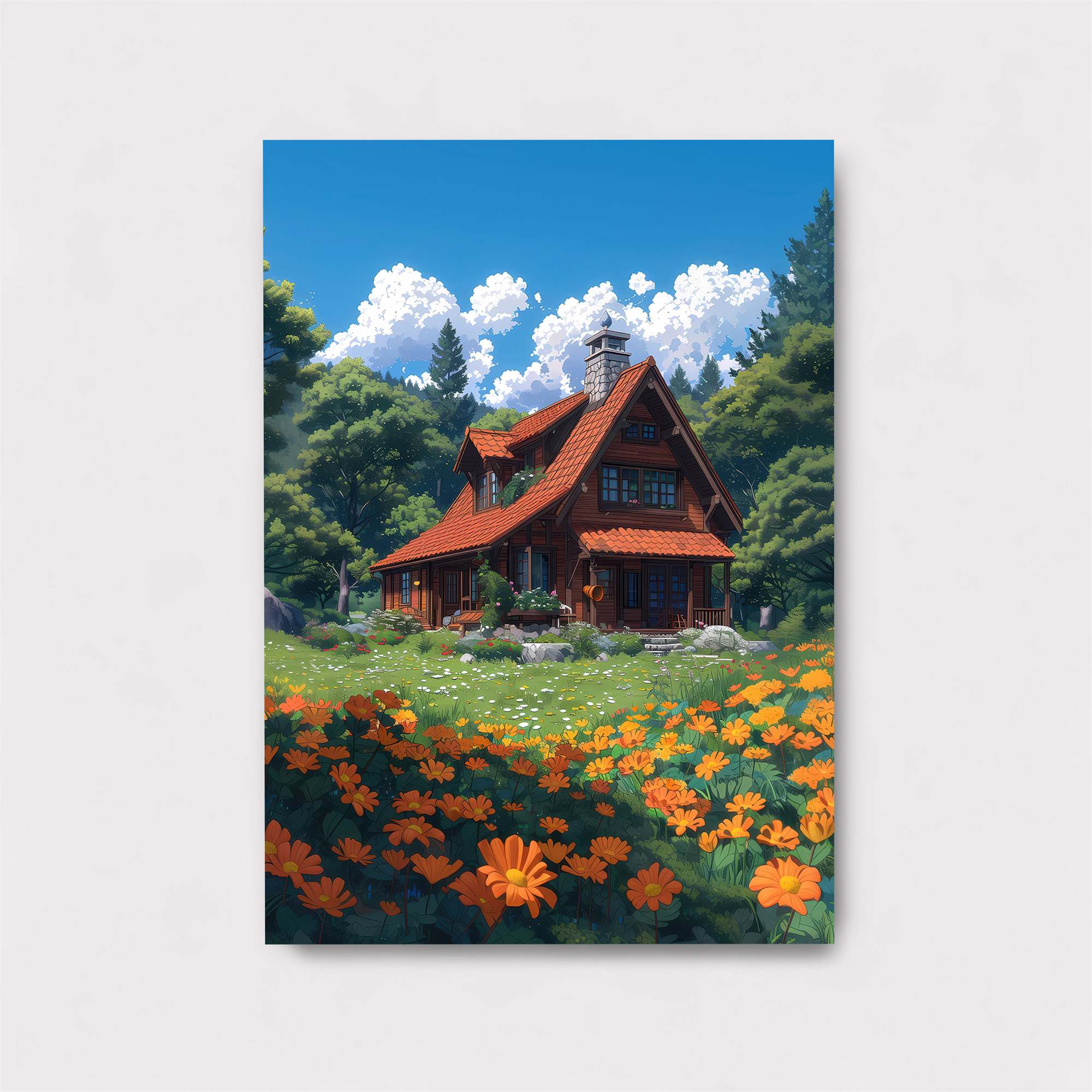 Cabin Serenity Safe Wall Magnetic / M