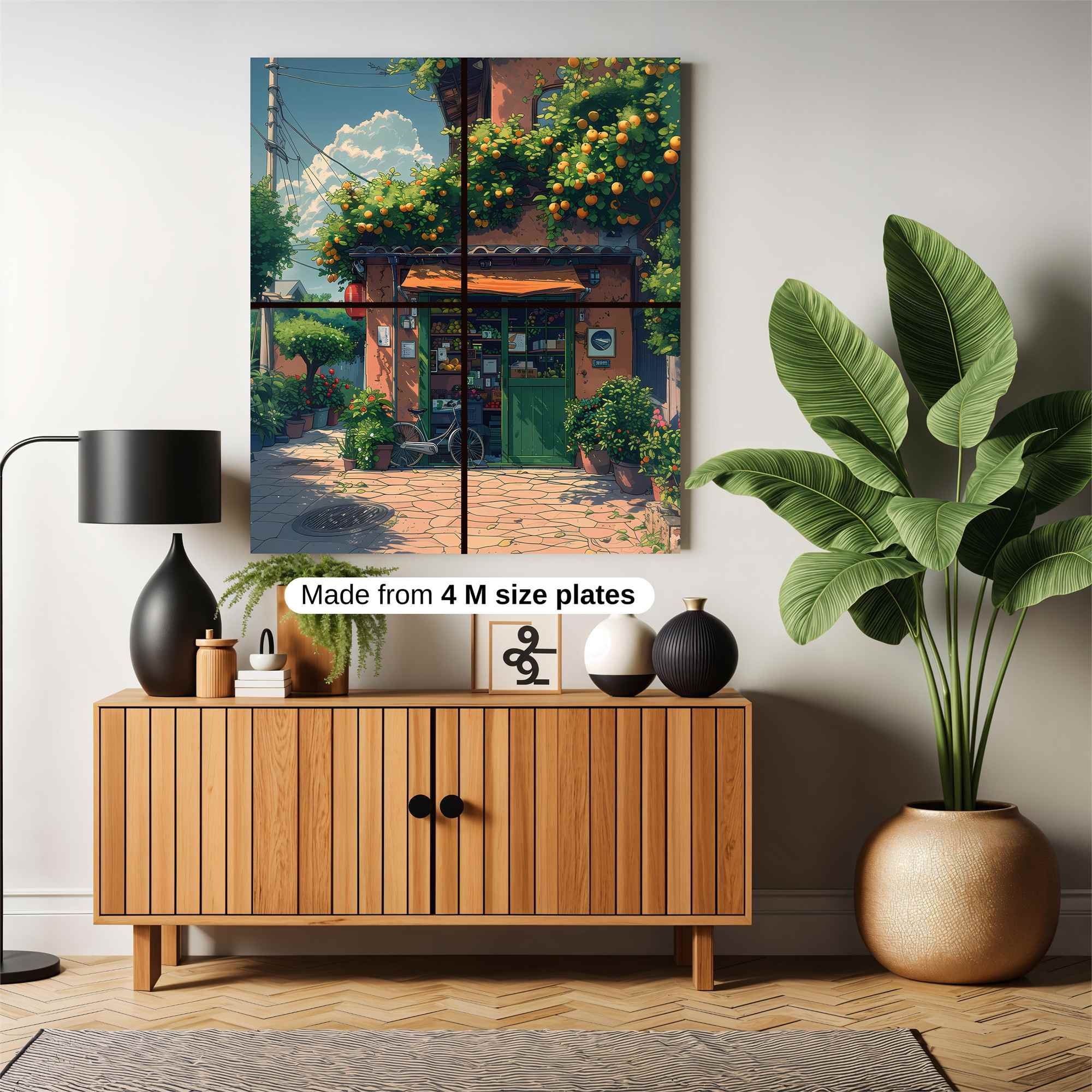 Orange Bliss Safe Wall Magnetic / M