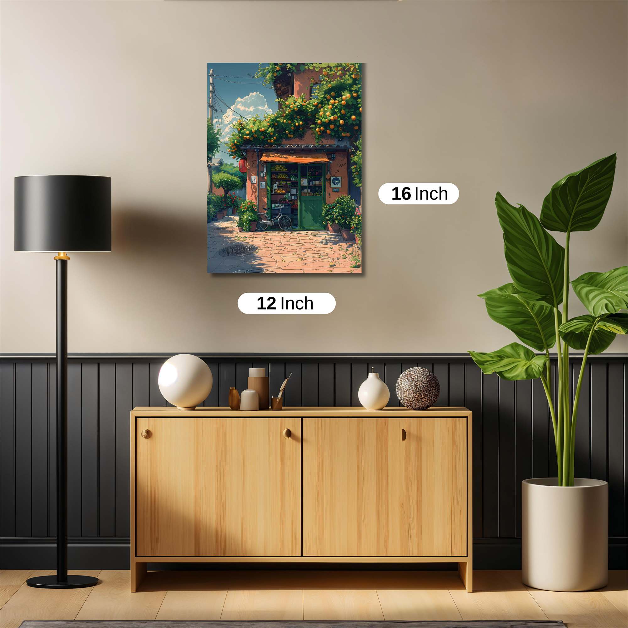 Orange Bliss Safe Wall Magnetic / M