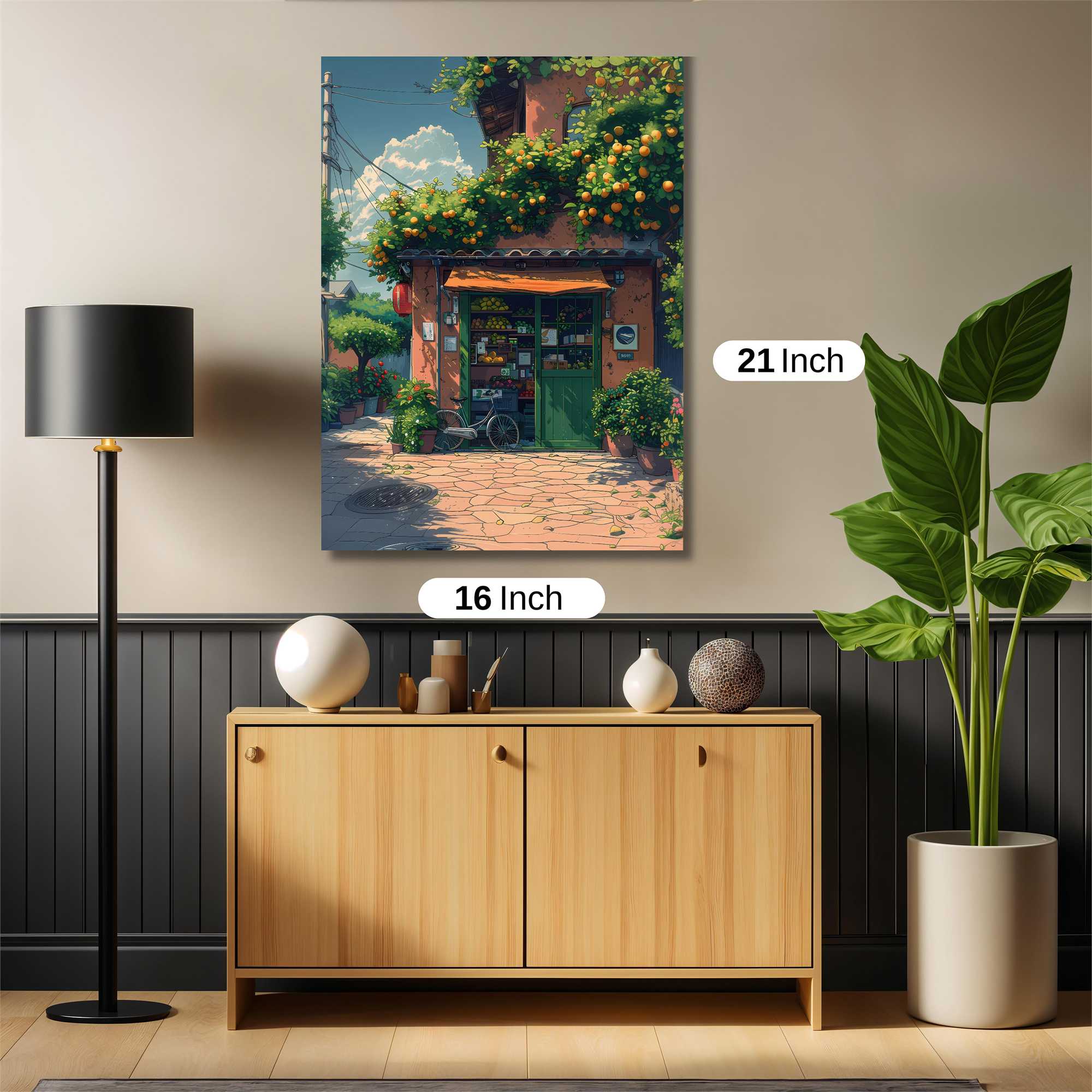 Orange Bliss Safe Wall Magnetic / M