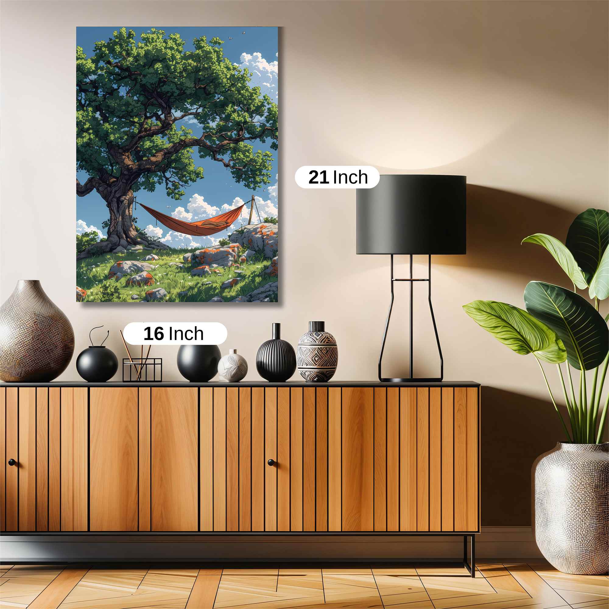 Hammock Serenity Safe Wall Magnetic / M