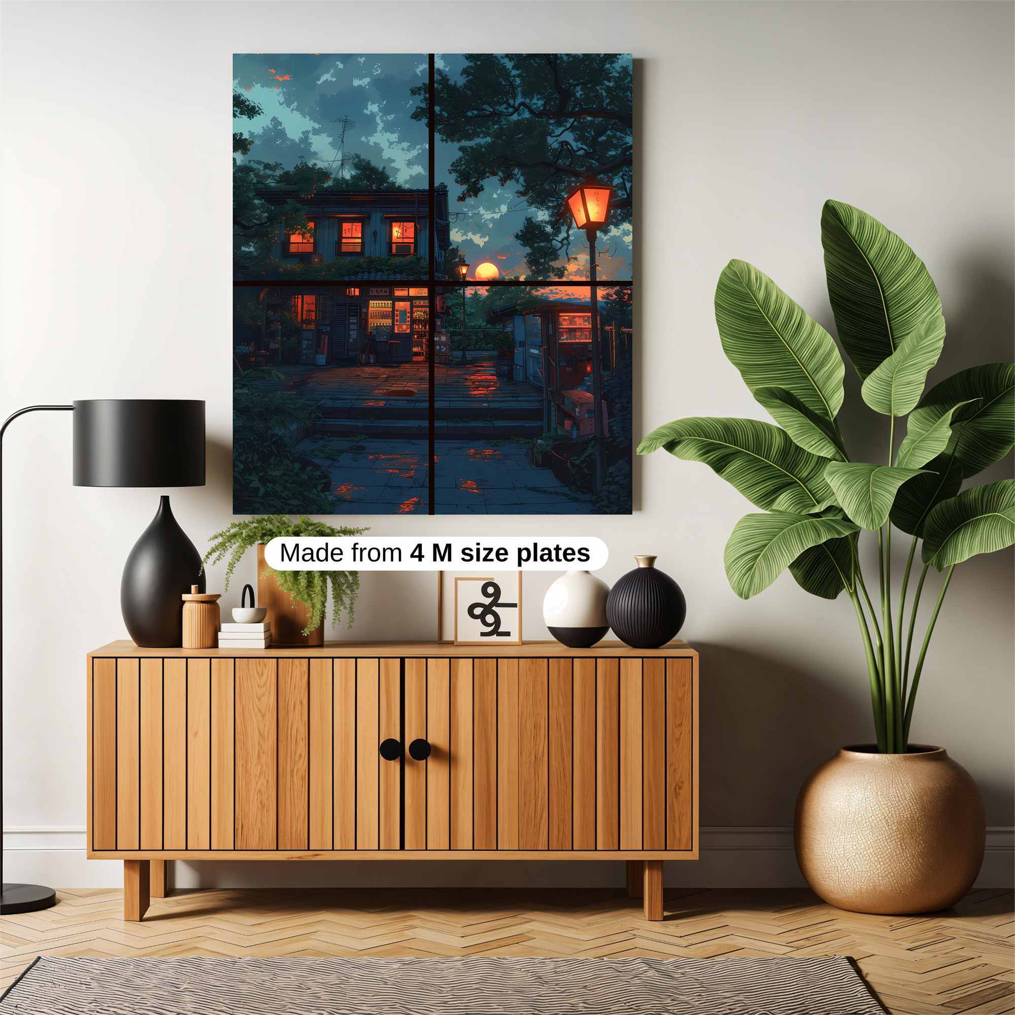 Sunset Serenity Safe Wall Magnetic / M